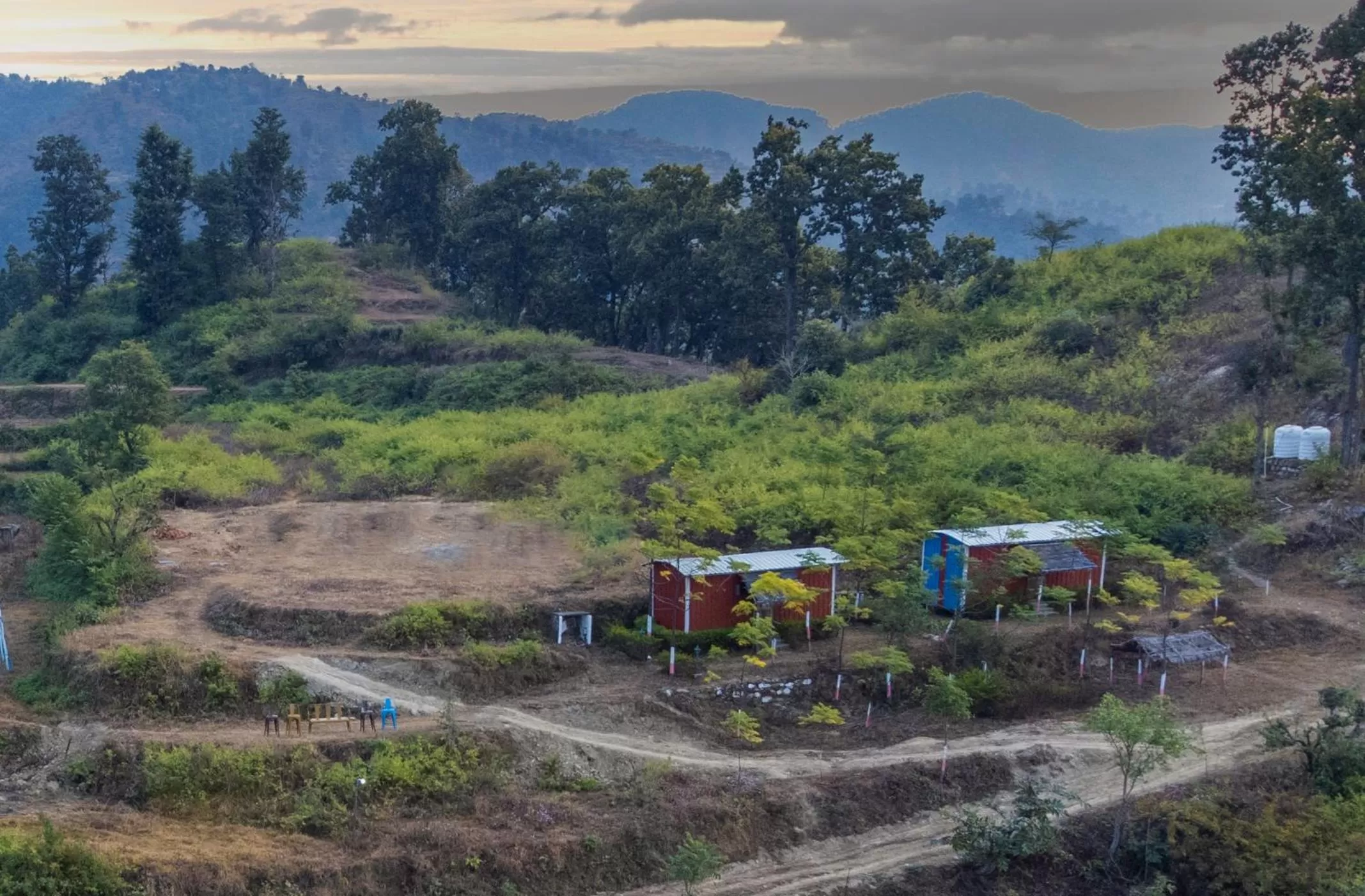 Property building in LaHermitage Resort