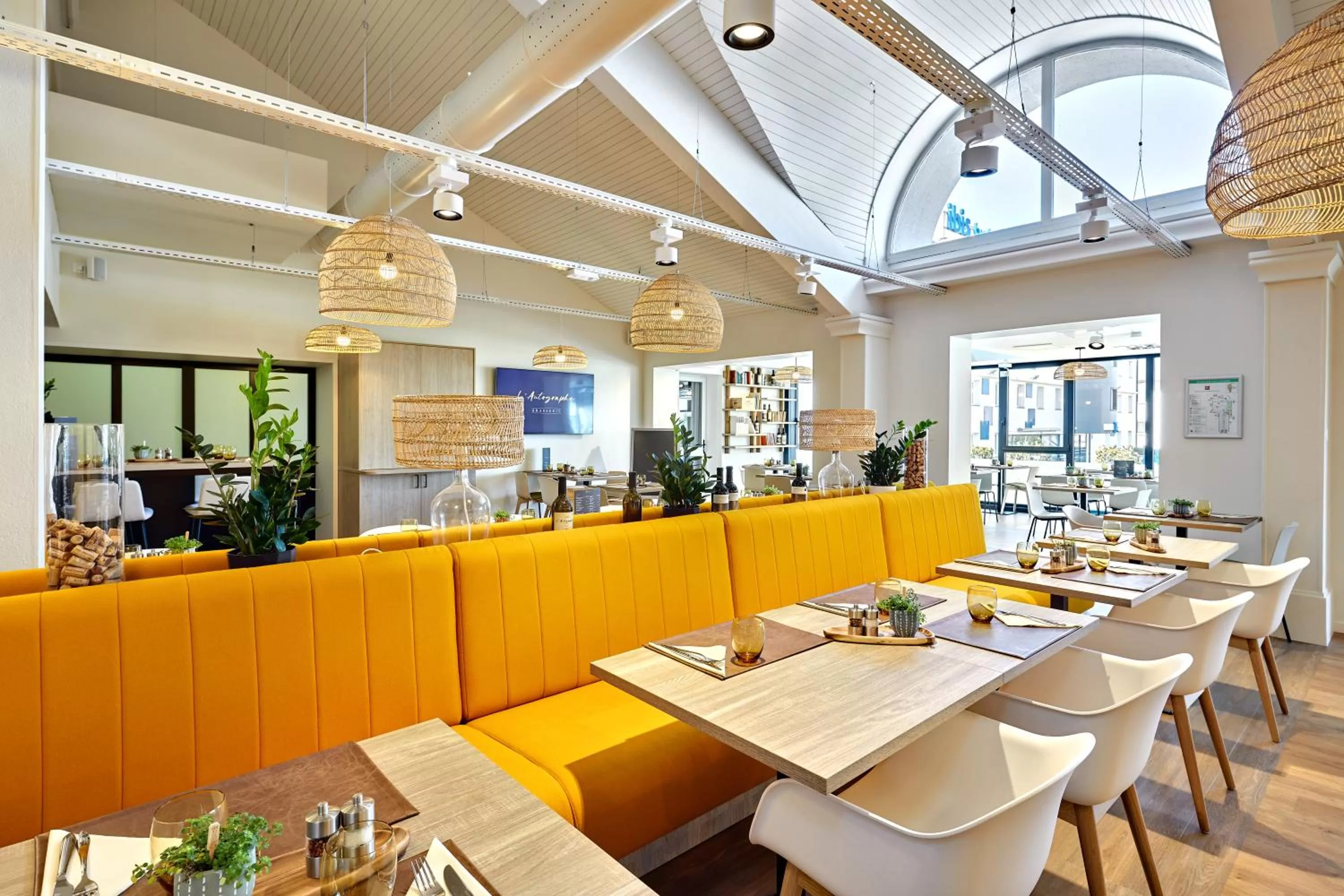 Decorative detail in ibis La Roche Sur Yon Vendespace