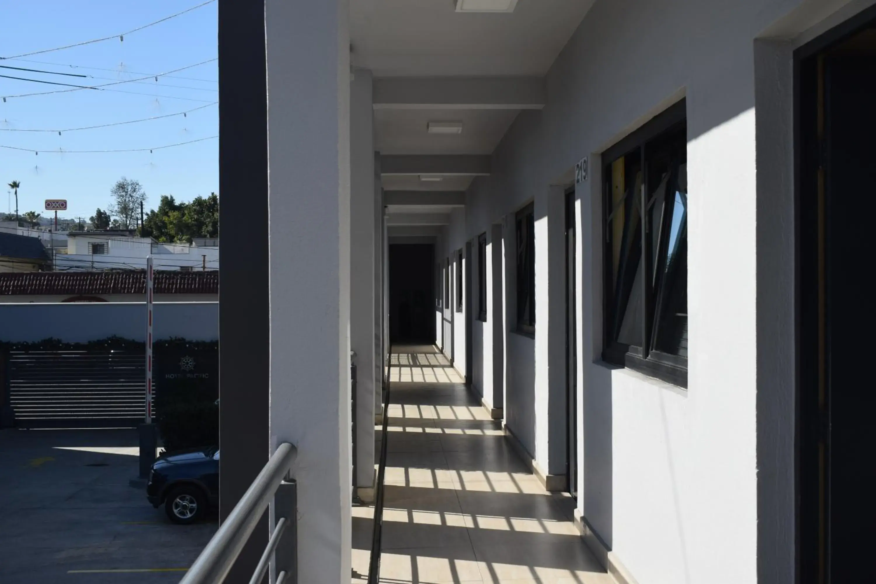 Balcony/Terrace in Hotel Pacific