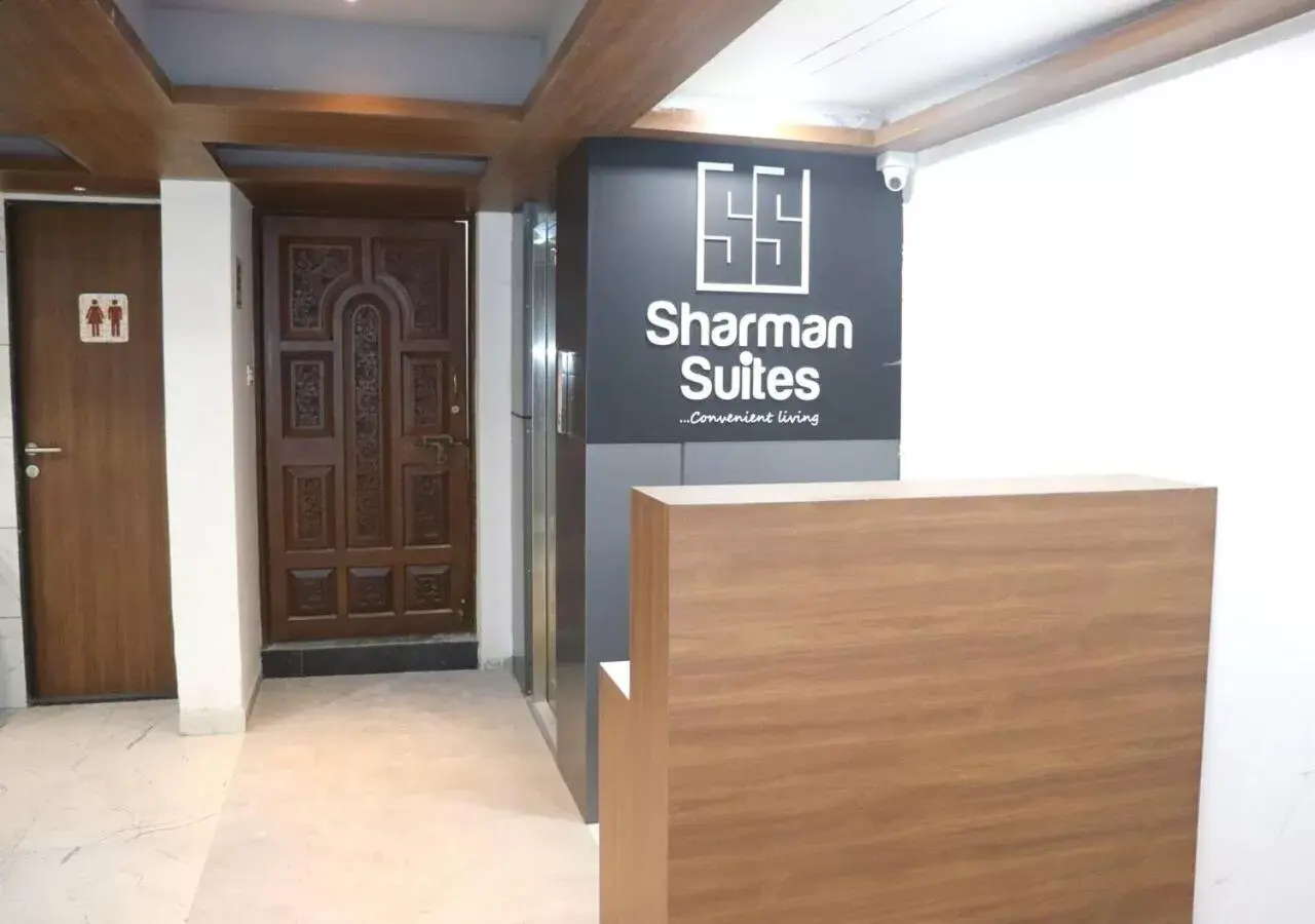 Lobby or reception in Sharman Suites Lobby or reception in Sharman Suites