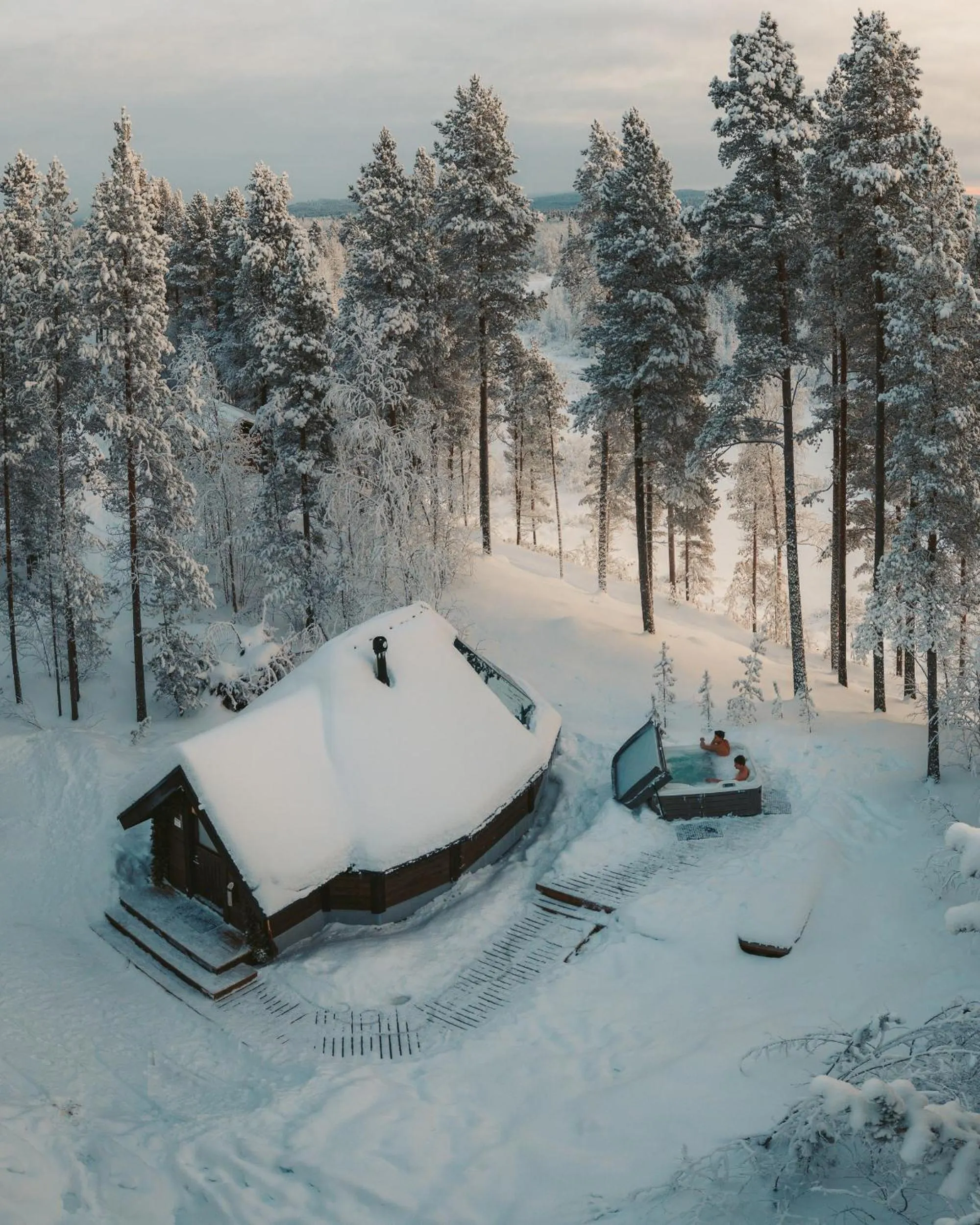 Hot Tub in Aurora Village Ivalo