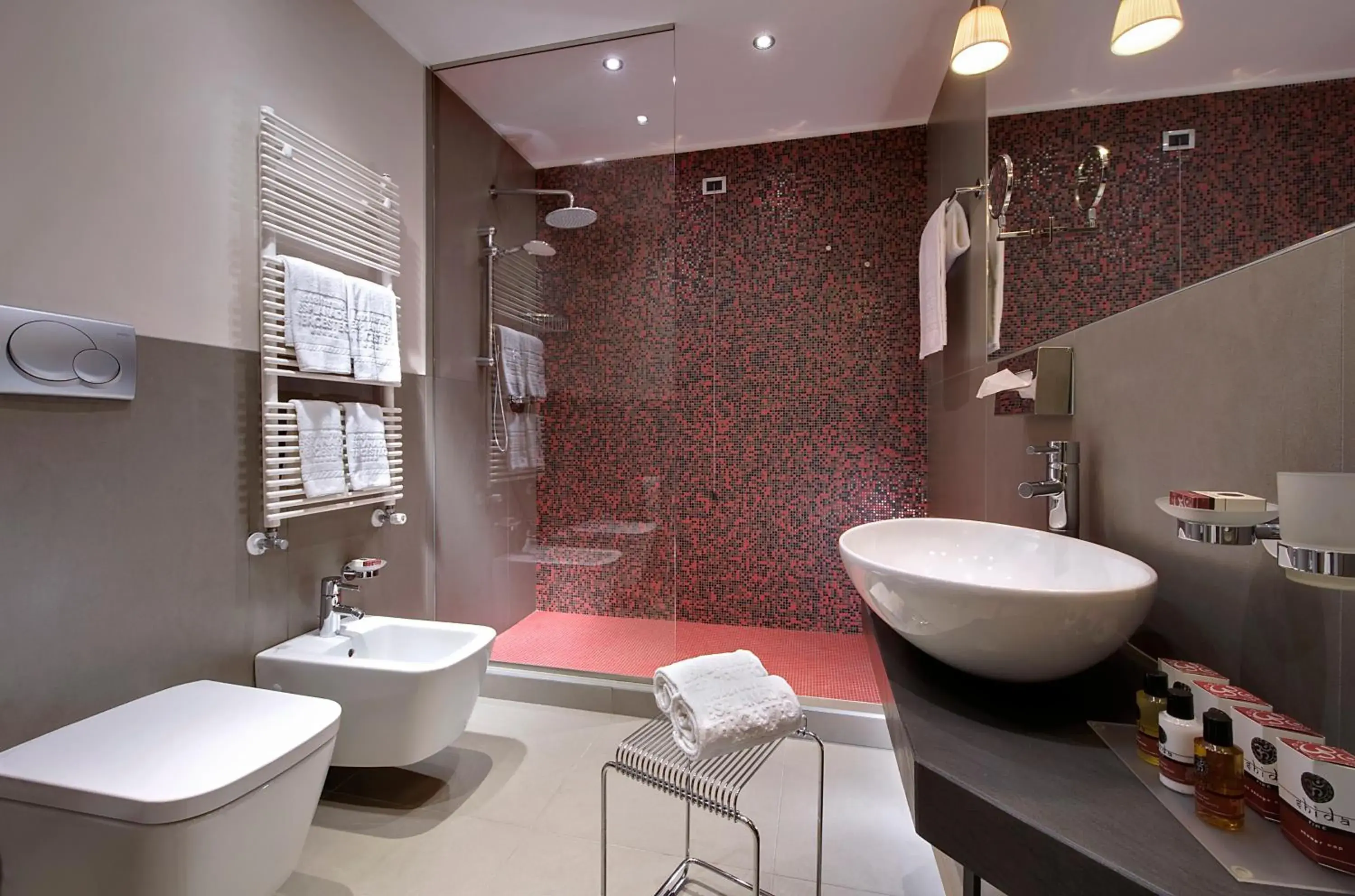 Shower, Bathroom in Esplanade Tergesteo - Luxury Retreat