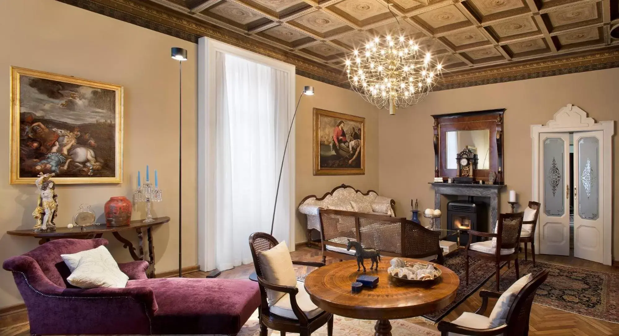 Communal lounge/ TV room, Seating Area in Casa Sironi