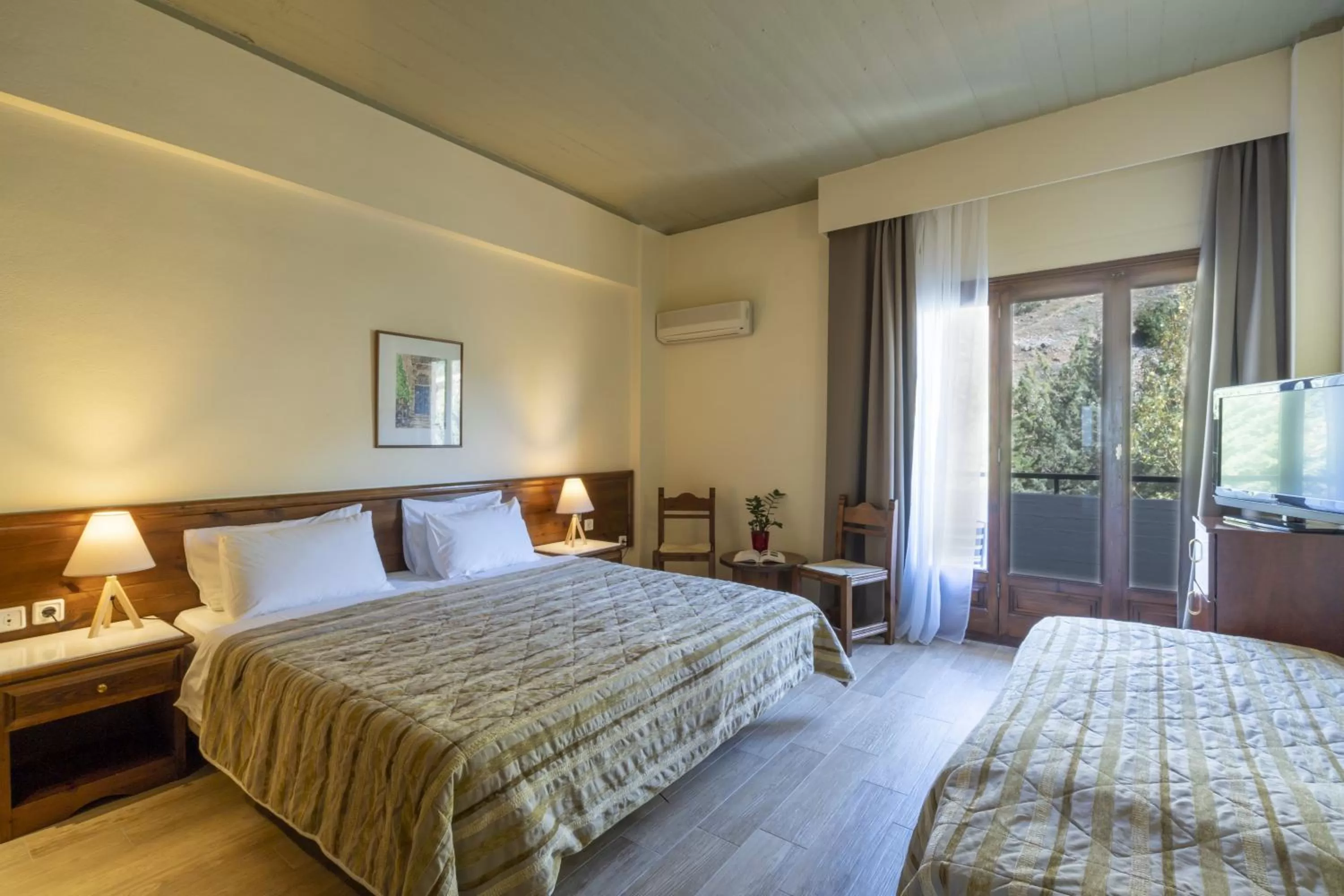 Photo of the whole room, Bed in Anemolia Mountain Resort