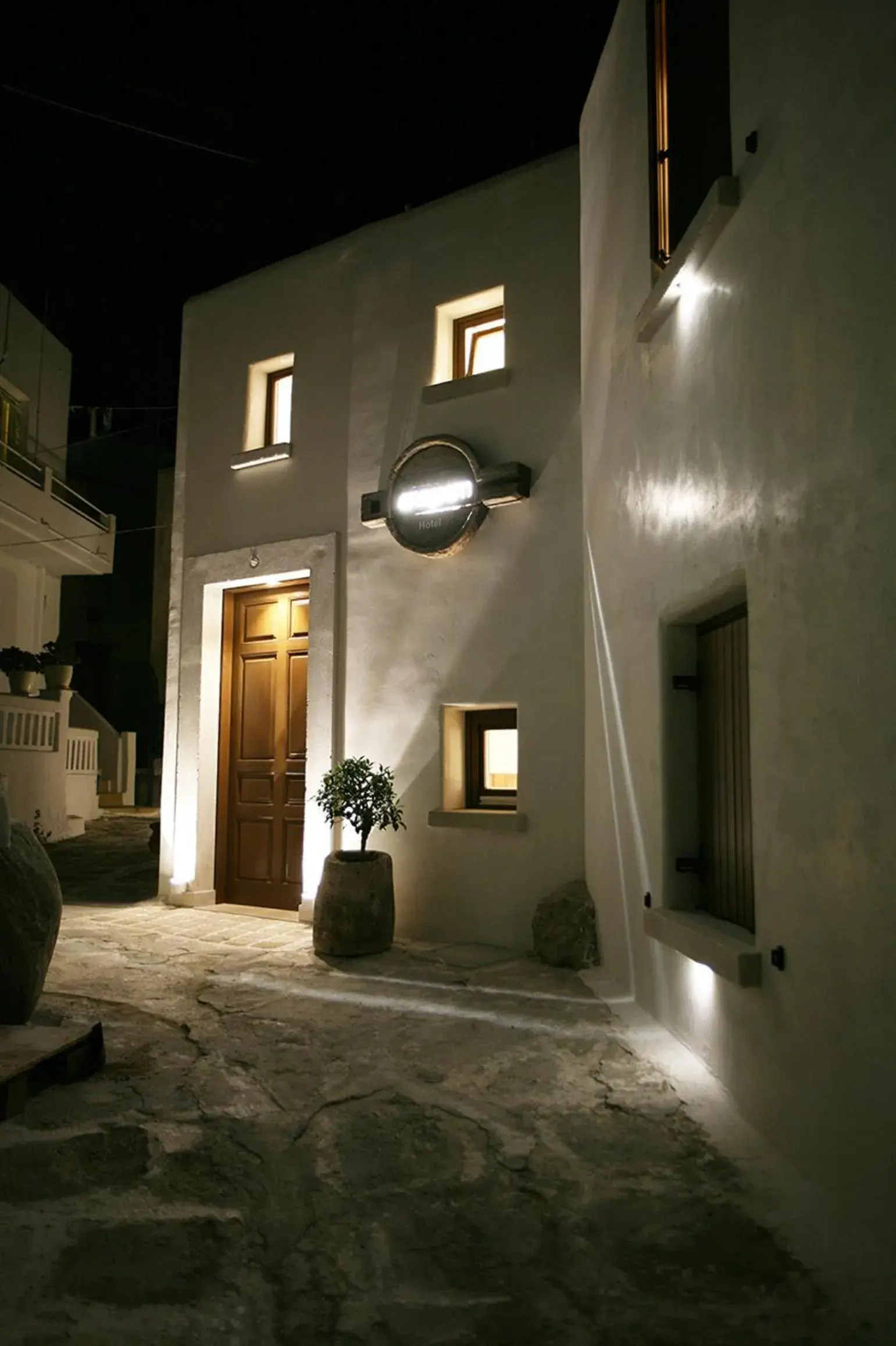 Patio, Property Building in Anagram Boutique Hotel