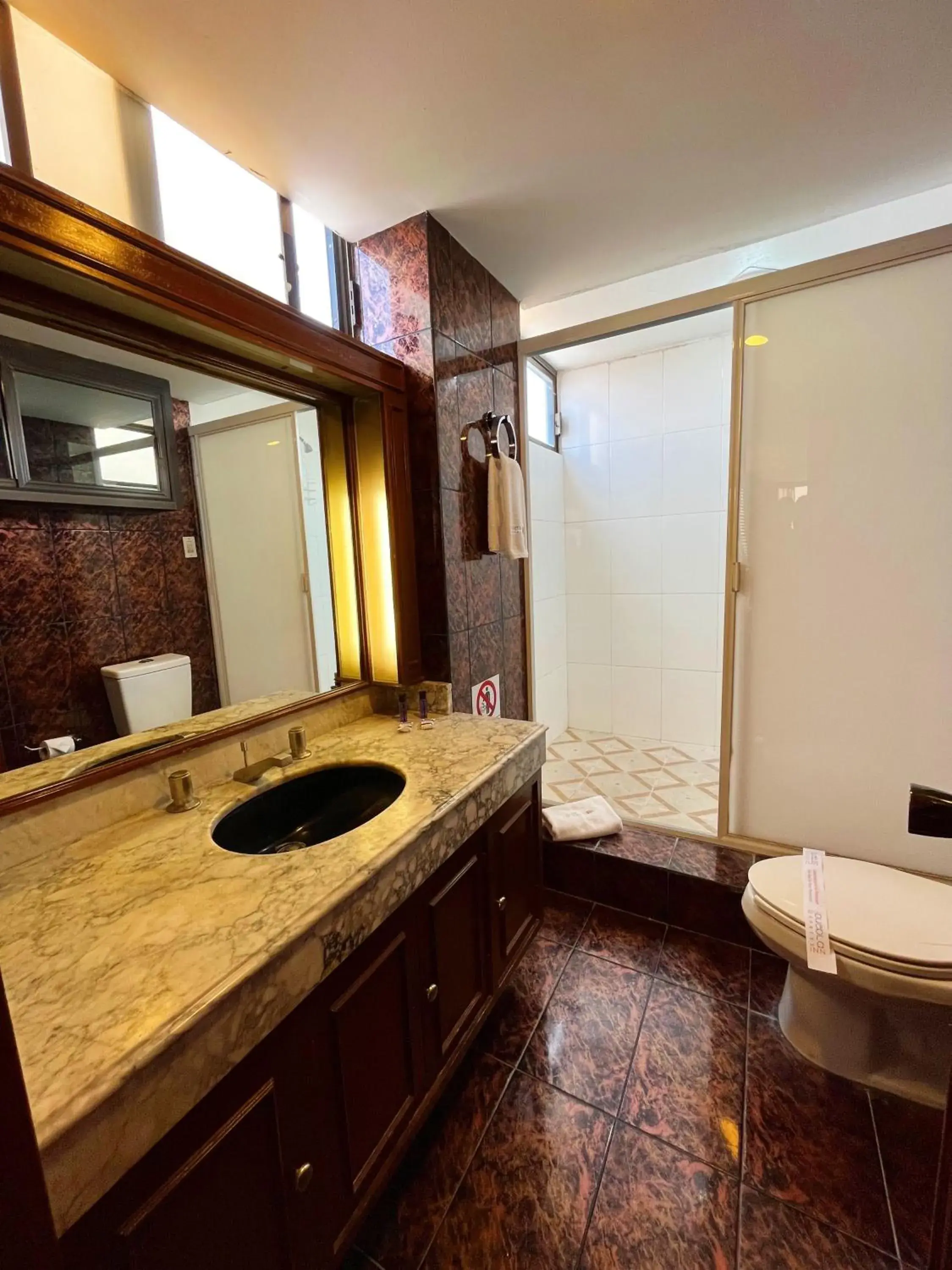 Bathroom in Puebla Inn Express