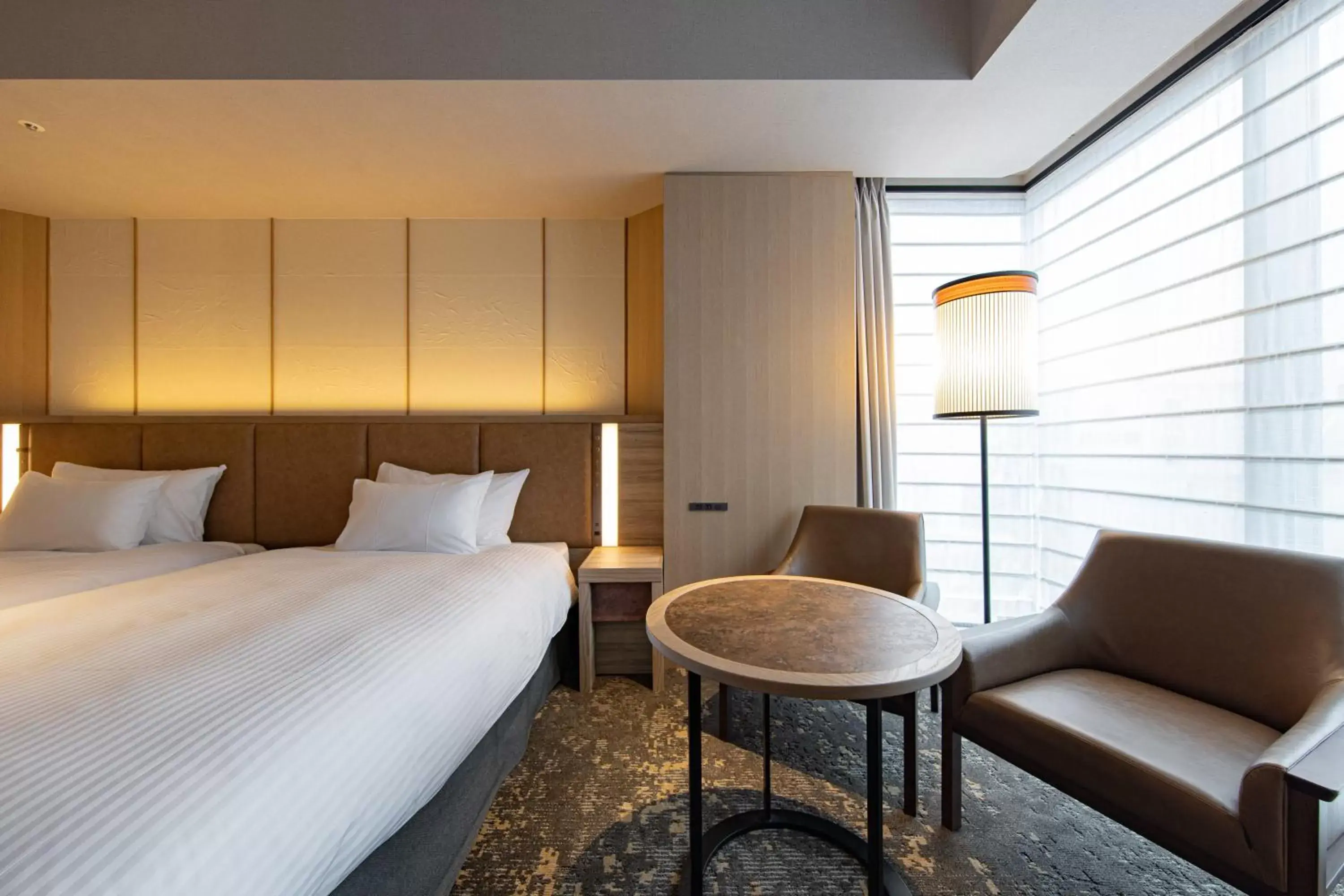 Photo of the whole room, Bed in THE BLOSSOM HAKATA Premier Photo of the whole room, Bed in THE BLOSSOM HAKATA Premier