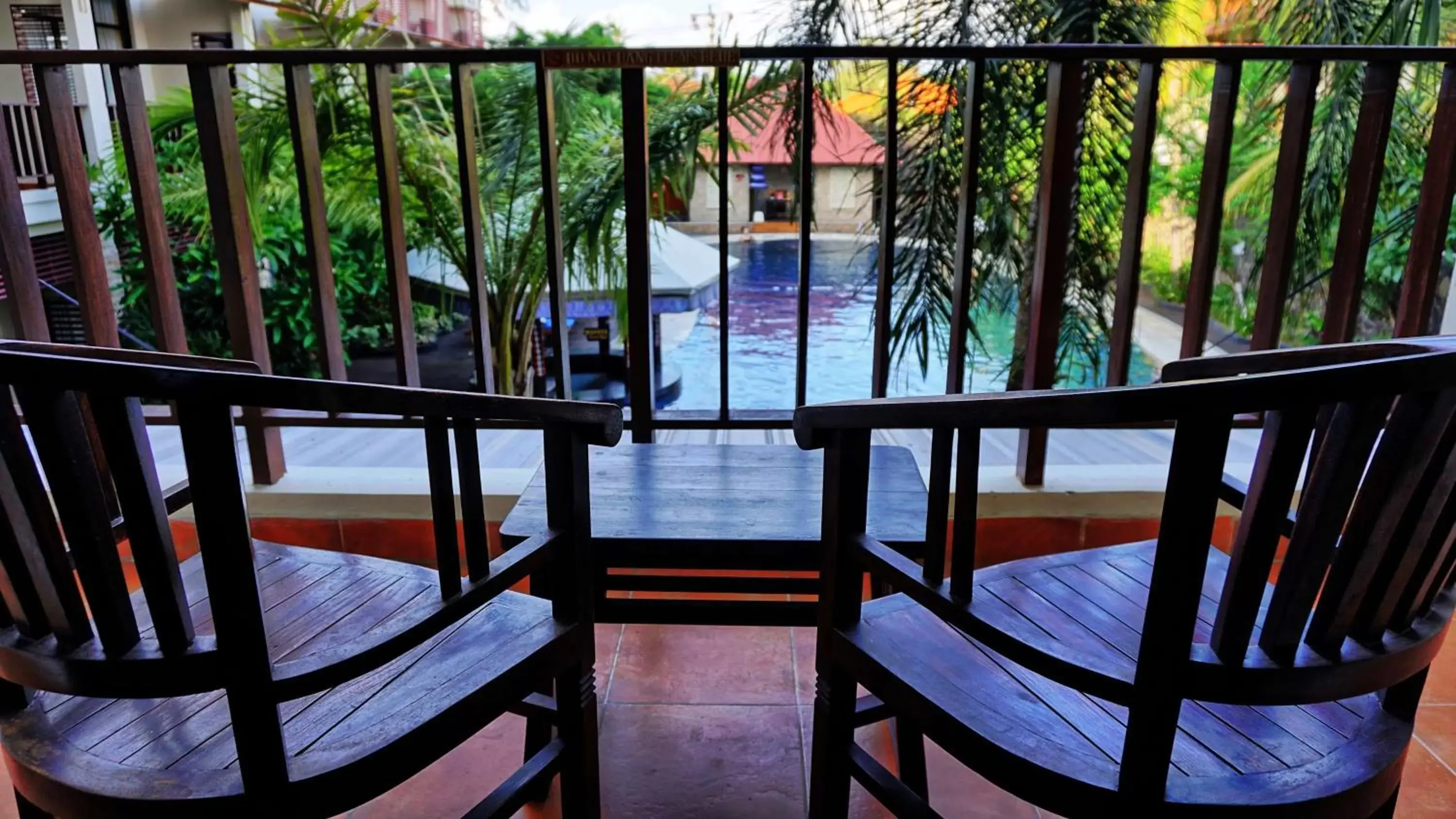 Bedroom, Pool View in Best Western Resort Kuta