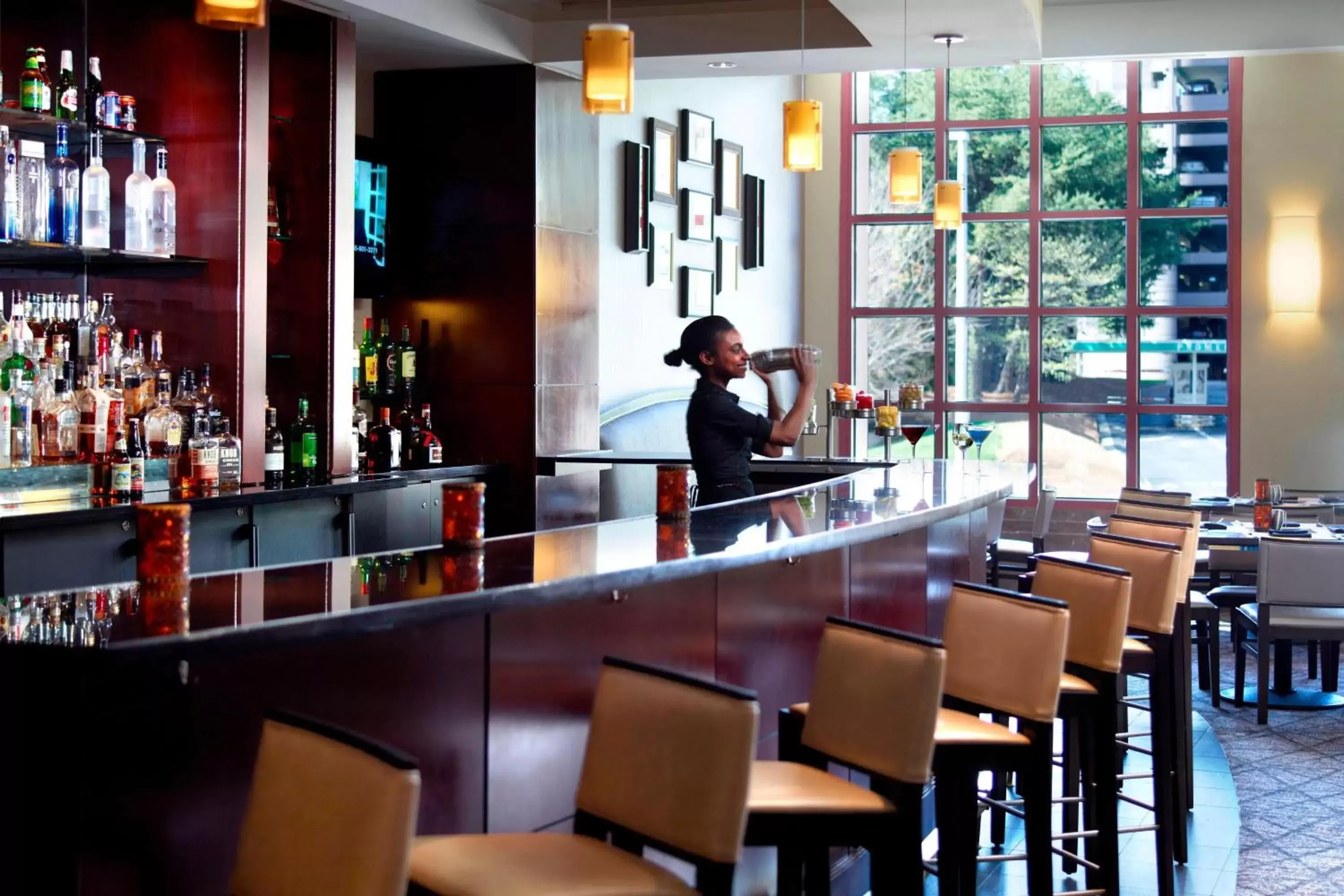 Restaurant/places to eat in Atlanta Marriott Suites Midtown