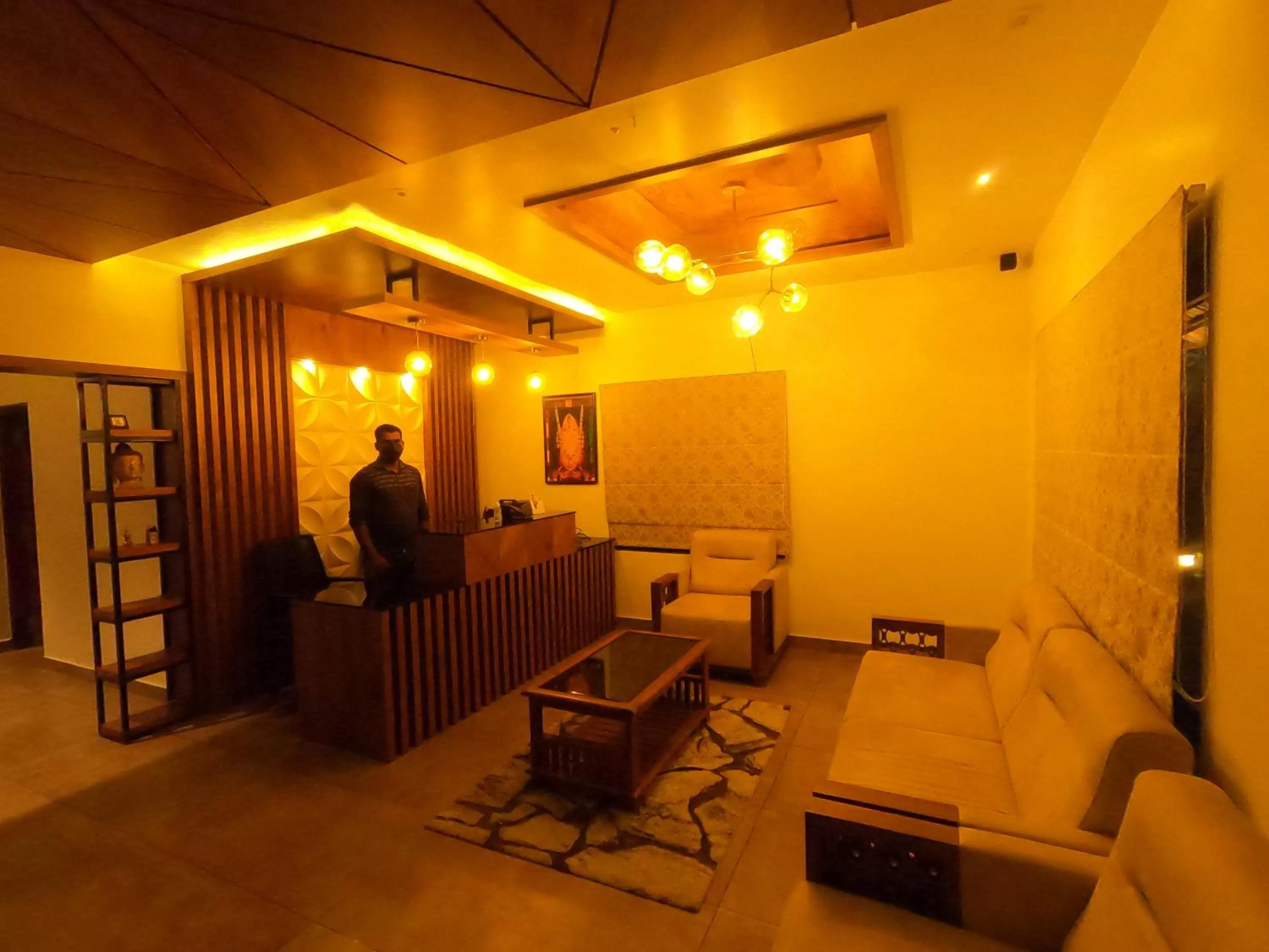 Lobby or reception in The Wild Trails Clarks Exotica , Munnar