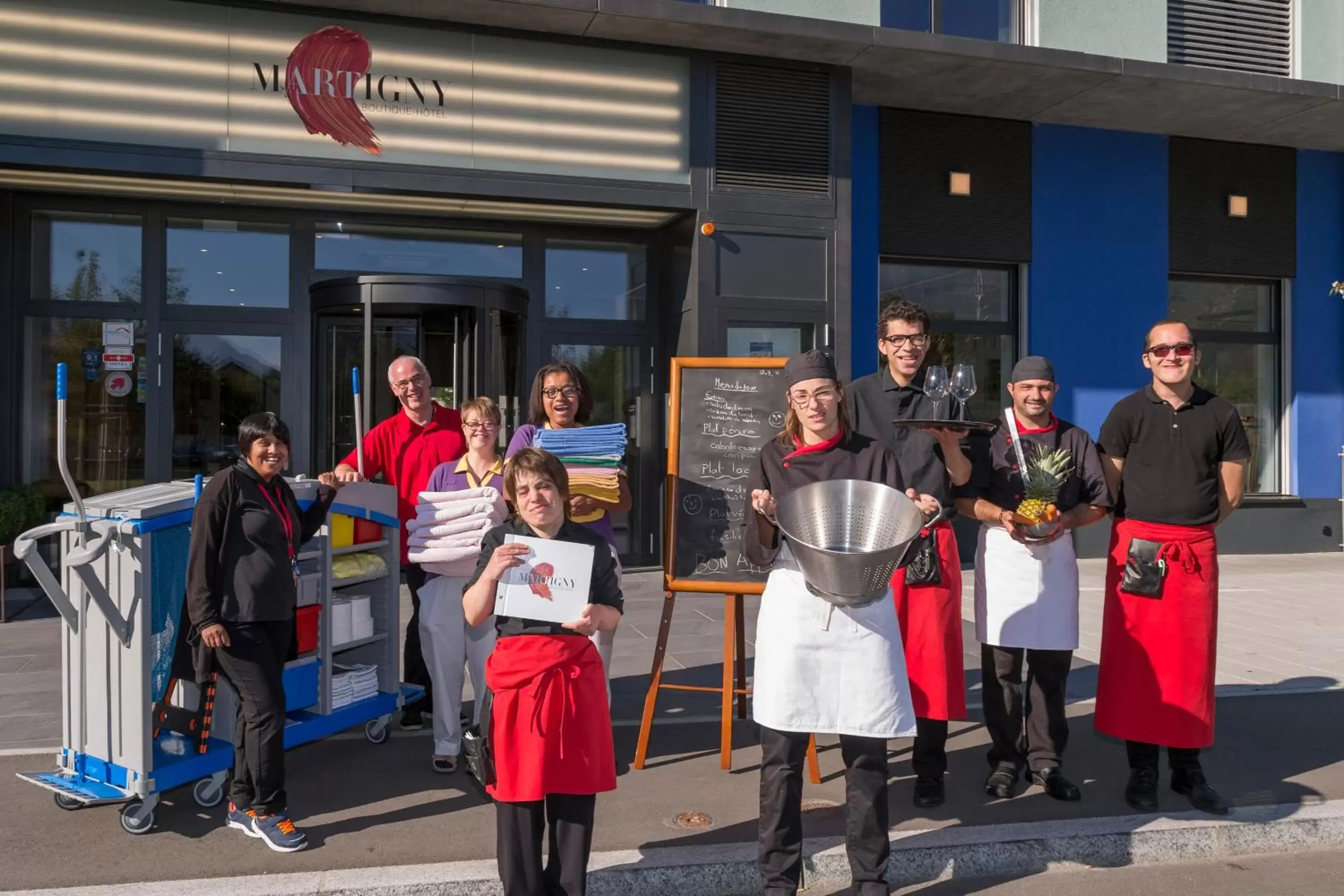 Staff in Martigny Boutique-Hôtel