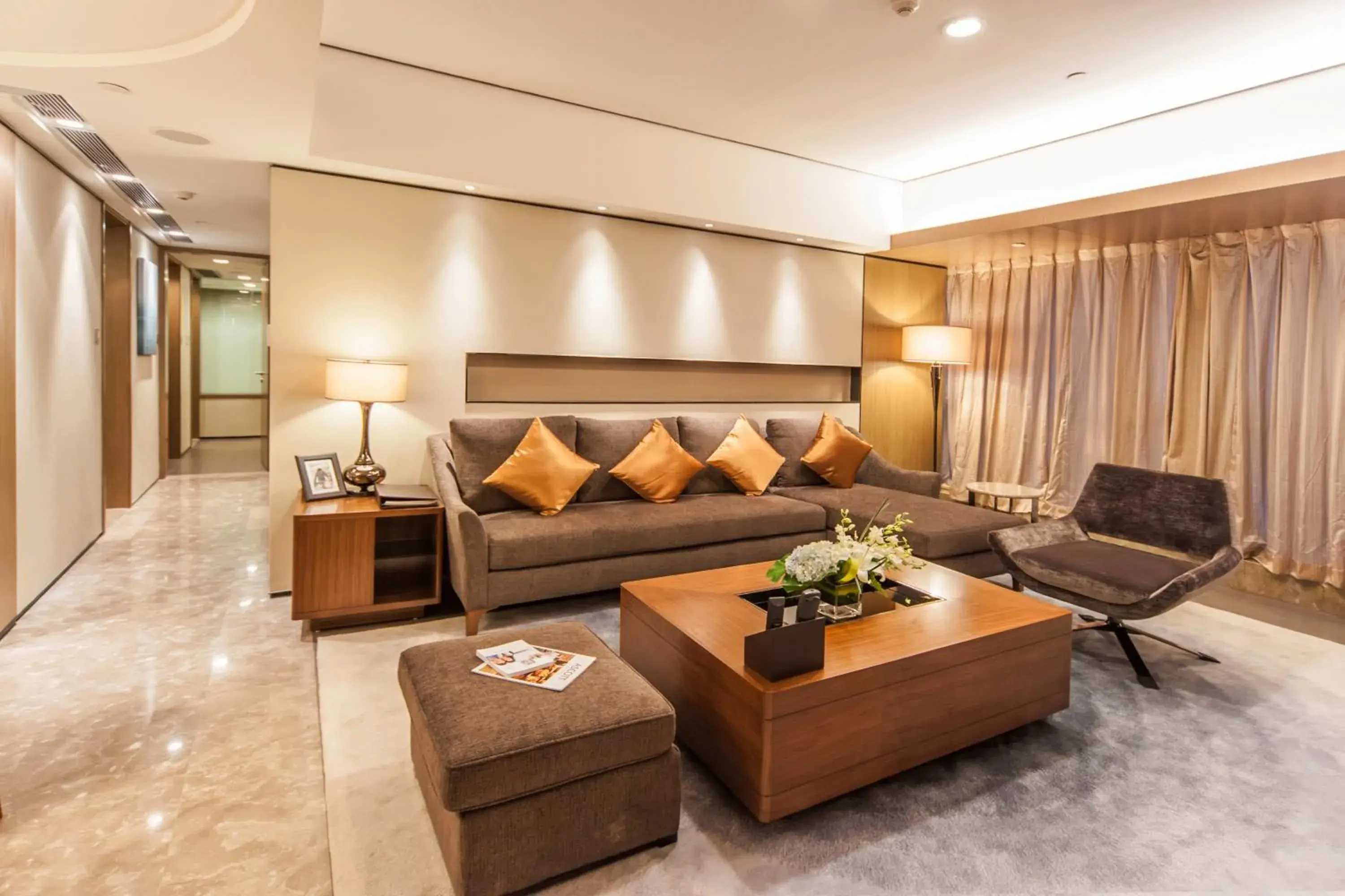 Seating Area in Ascott IFC Guangzhou Residence