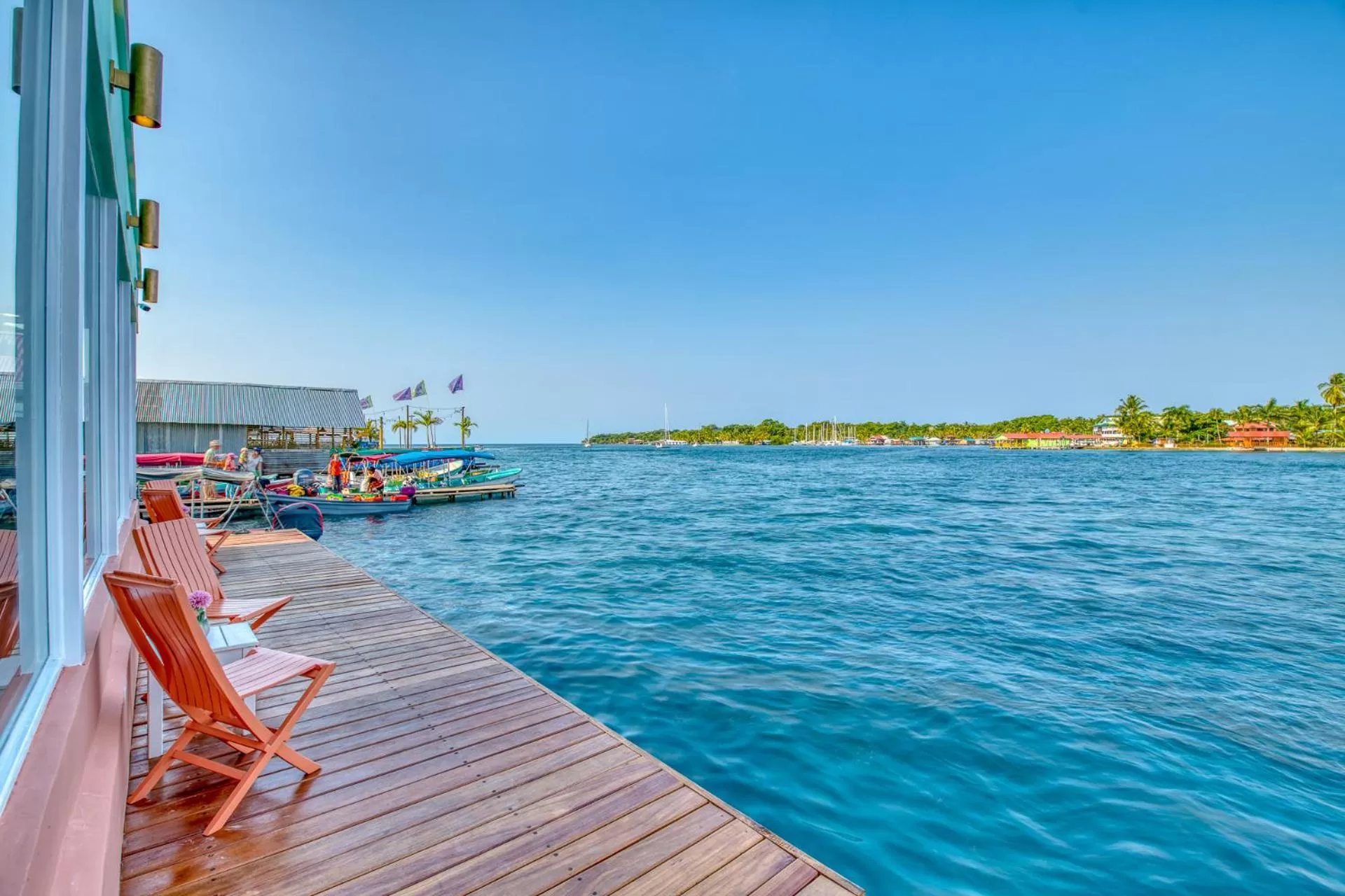 Sea view in Bocas Paradise Hotel