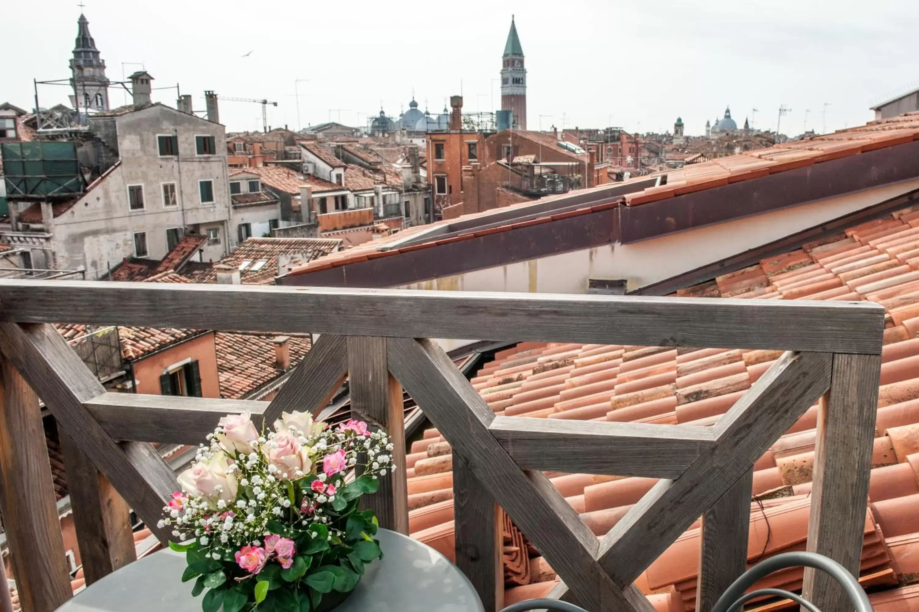 View (from property/room), Balcony/Terrace in Hotel Ai Cavalieri di Venezia