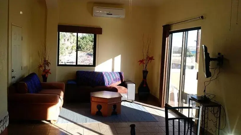 Seating Area in Loreto Playa Boutique Hotel