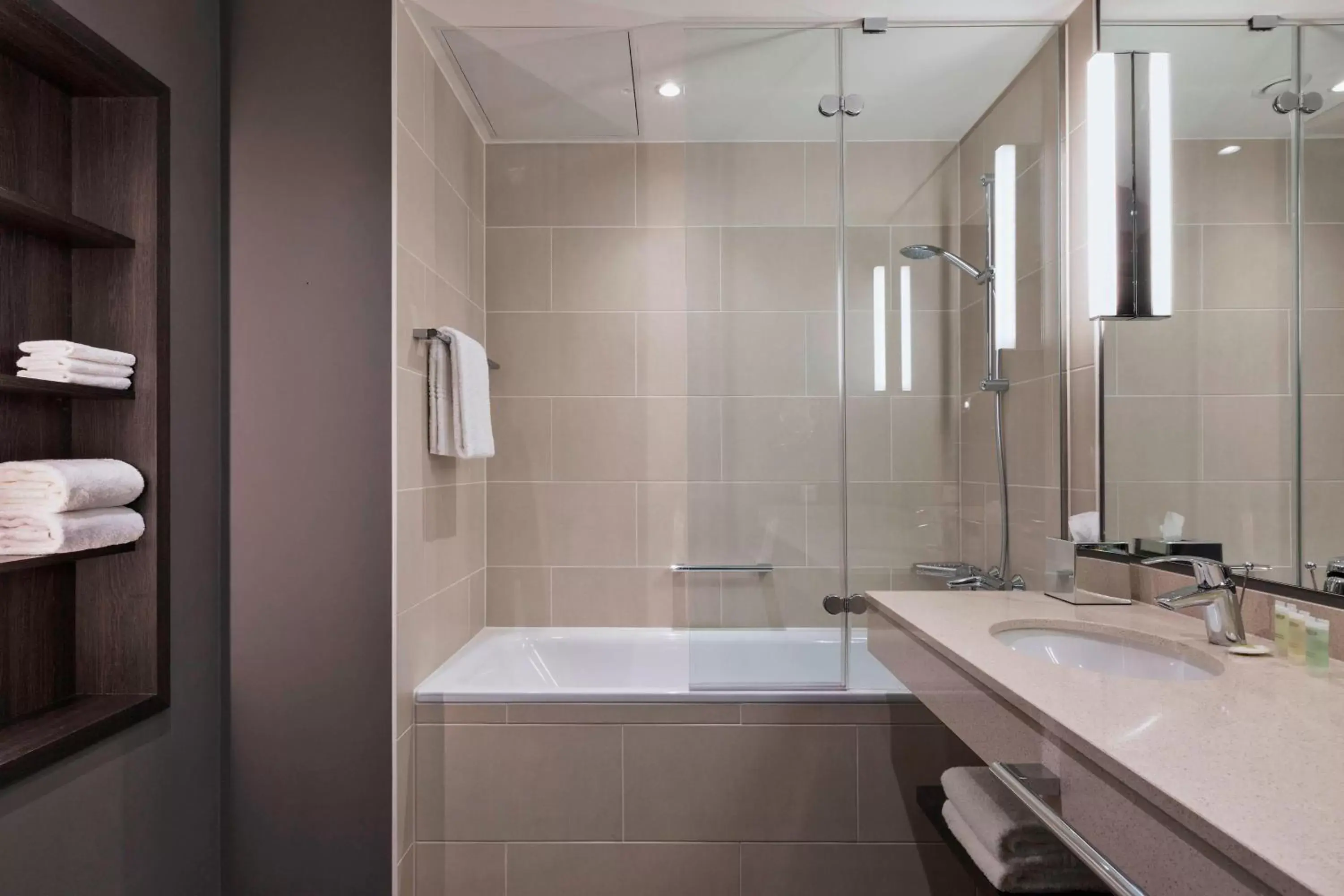 Bathroom in Residence Inn by Marriott Frankfurt City Center