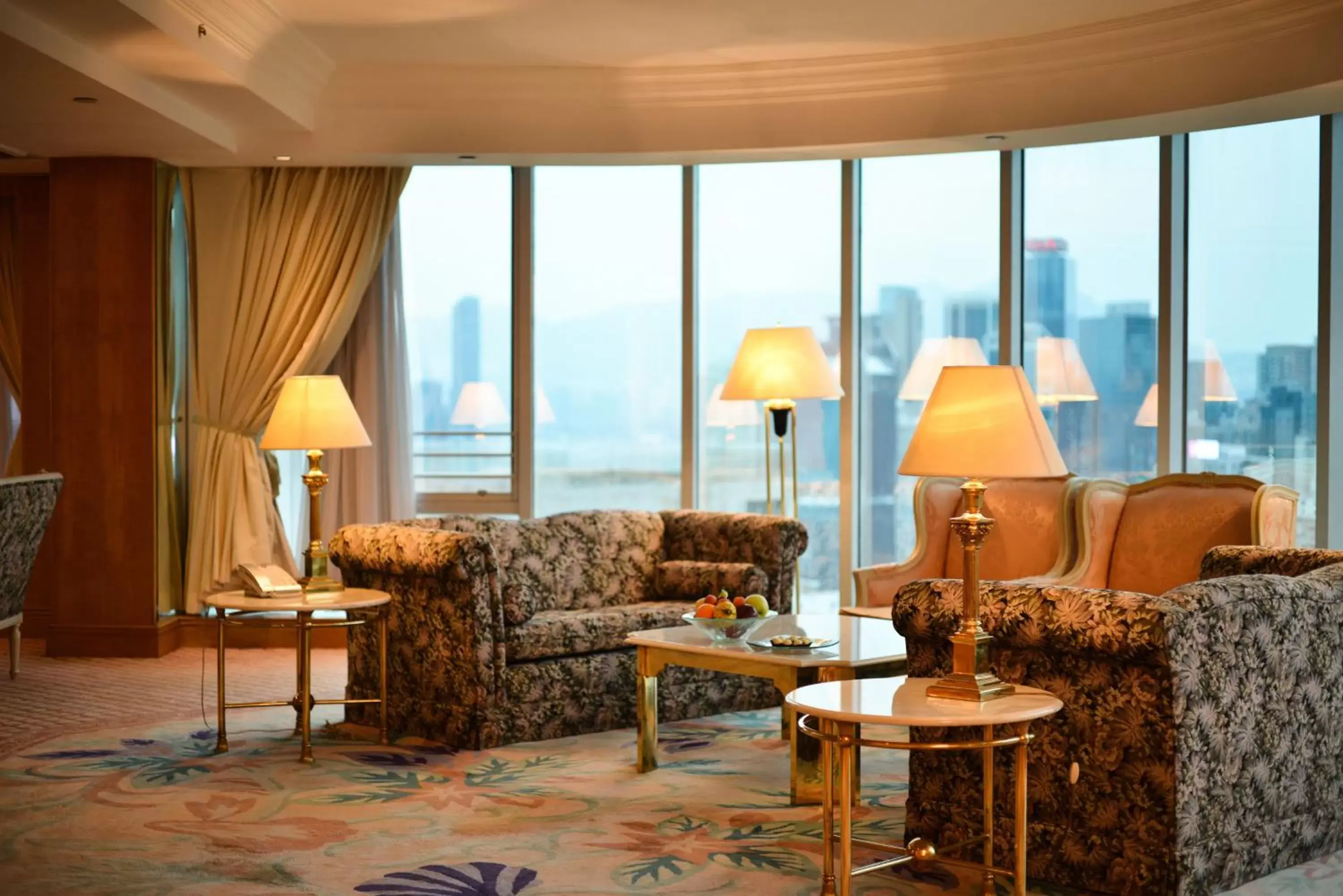 Seating Area in Regal Hongkong Hotel