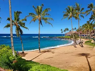 Beach in Kiahuna Plantation Resort Kauai by OUTRIGGER