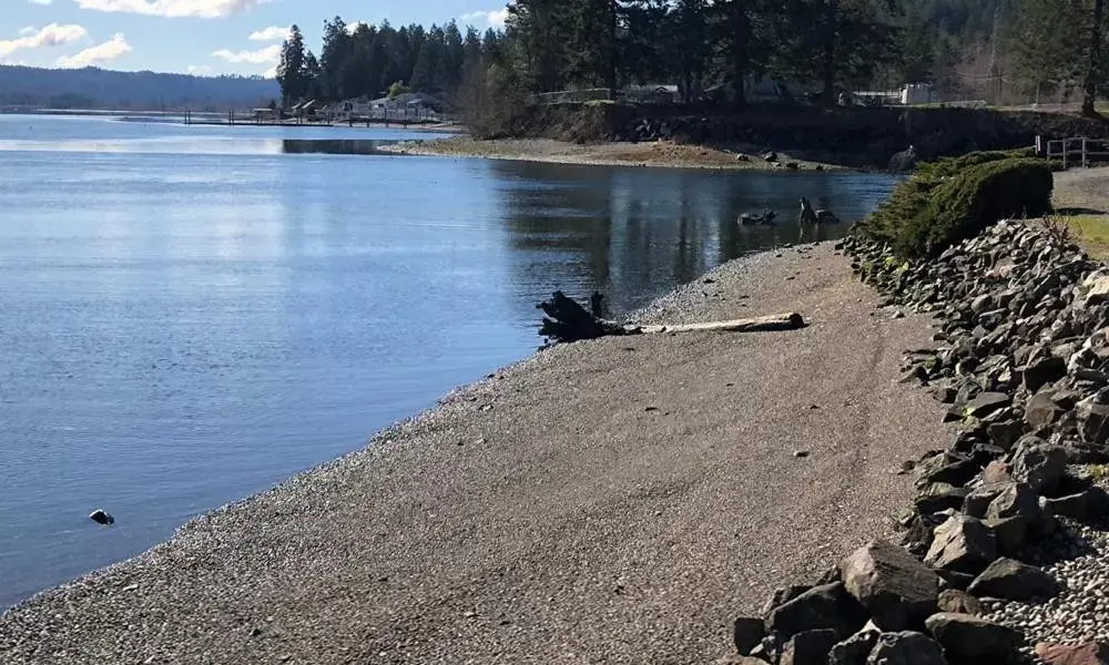 Beach in The Waterfront at Potlatch