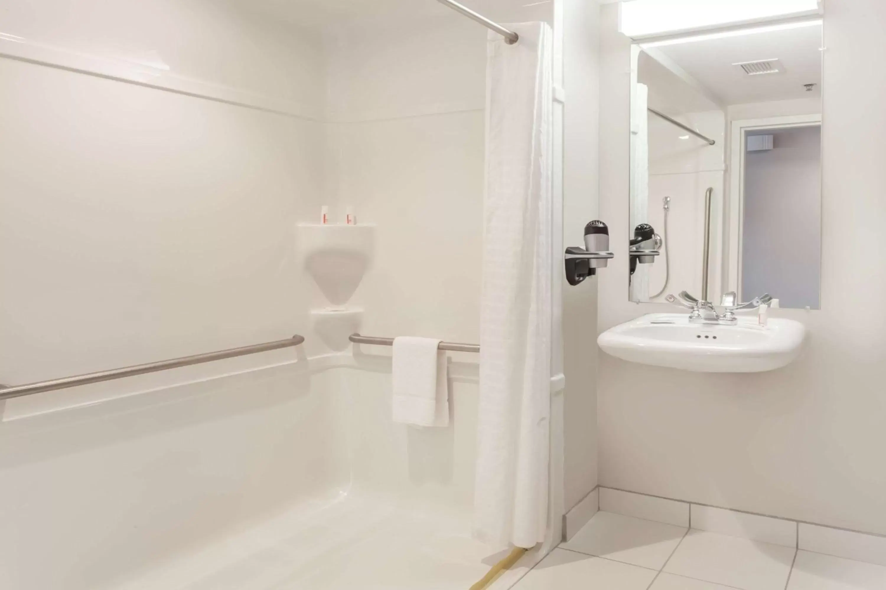 Shower, Bathroom in Microtel Inn & Suites Sault Ste. Marie