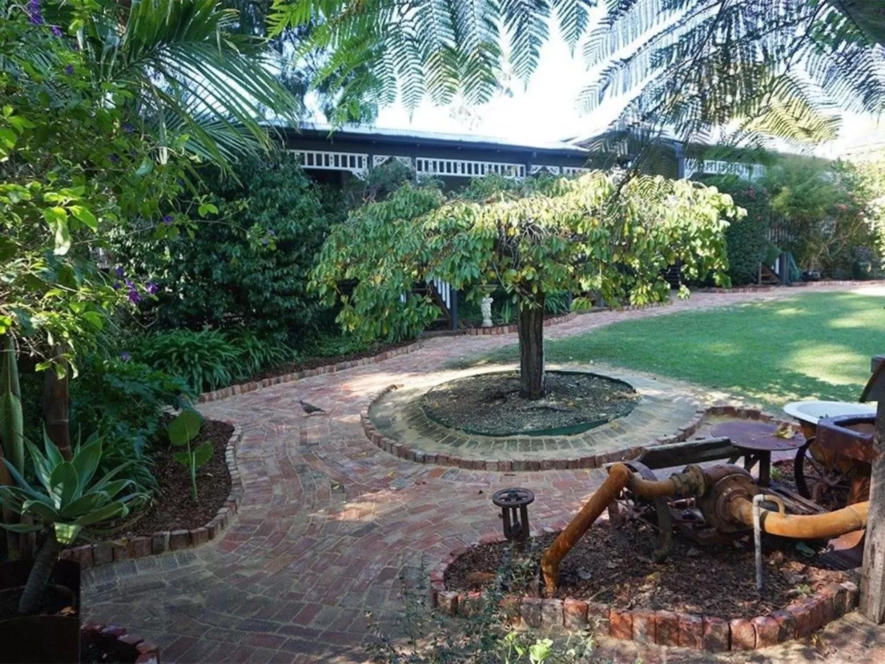 Garden in Adamsons Riverside Accommodation