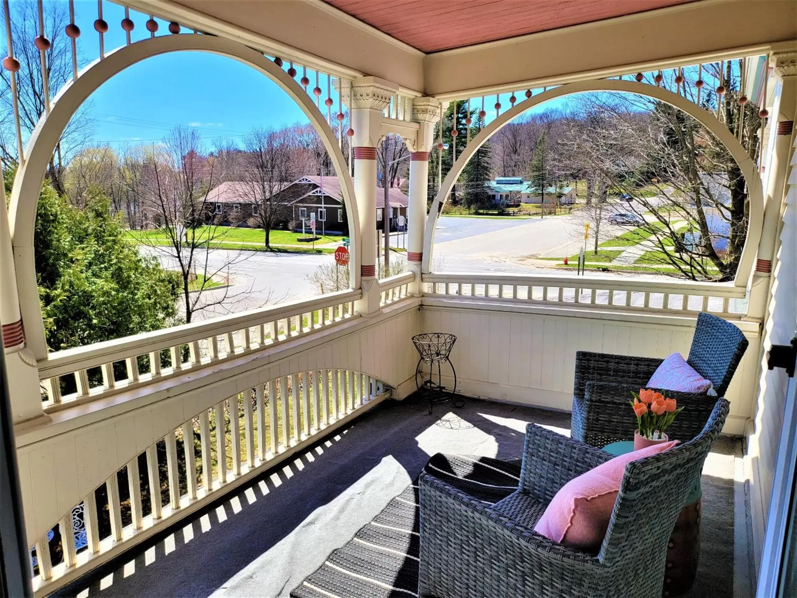 Balcony/Terrace in Grand Victorian B&B Inn