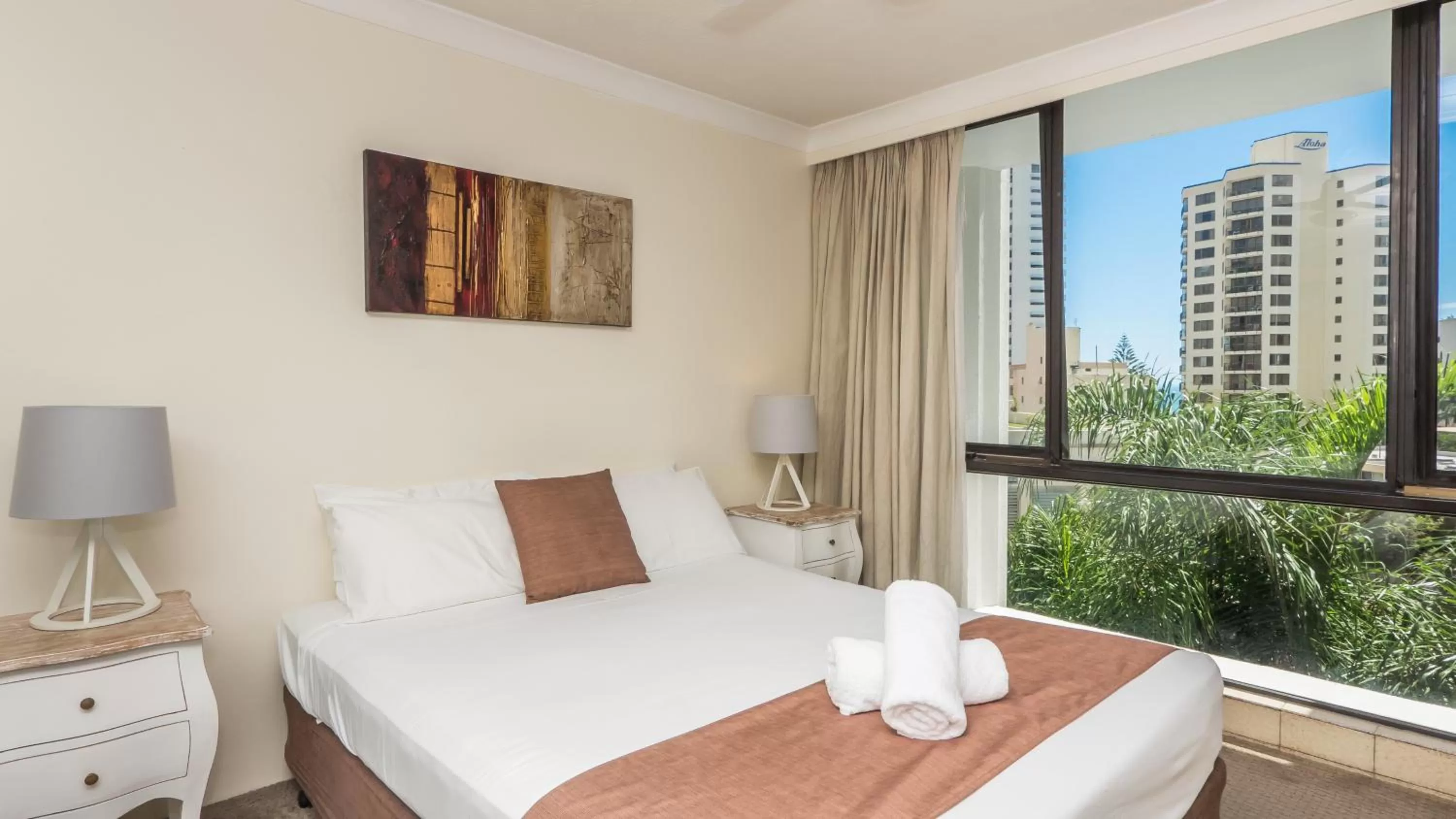 Three-Bedroom Garden View Apartment in Aegean Apartments Surfers Paradise