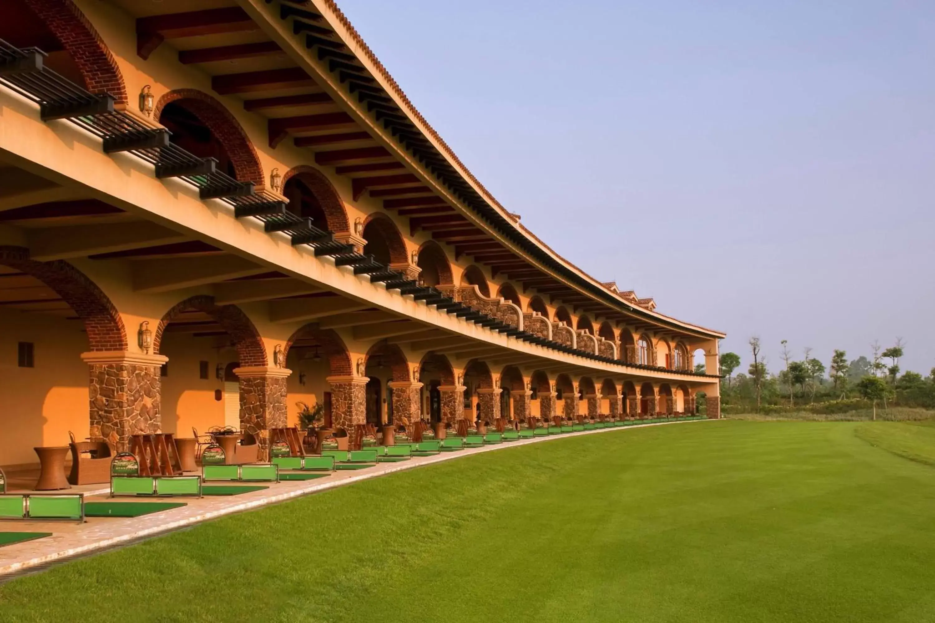 Golfcourse, Property Building in Sheraton Qingyuan Lion Lake Resort