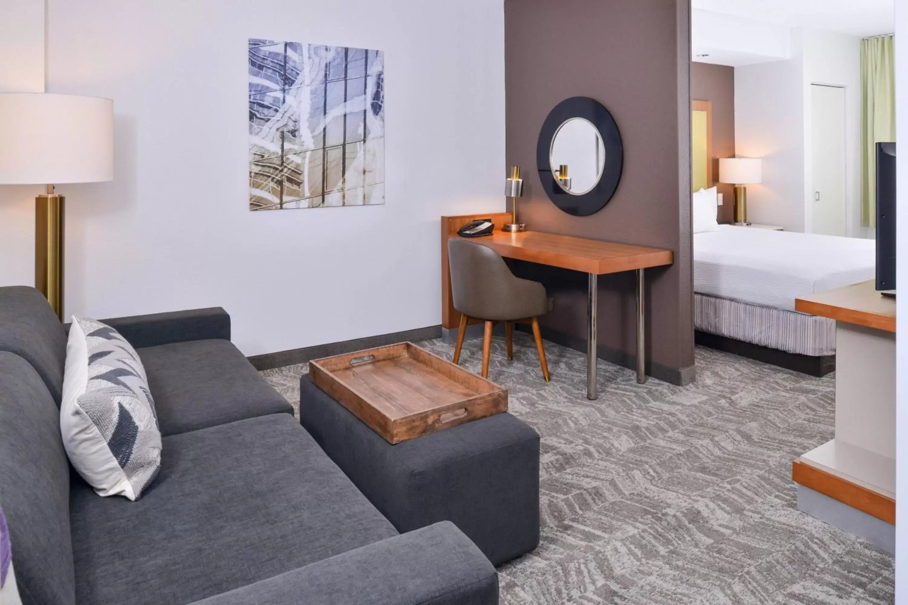 Living room, Seating Area in SpringHill Suites Fairfax Fair Oaks