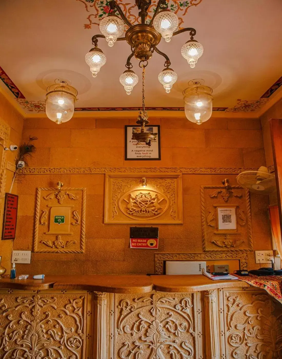 Lobby or reception in Hotel Lal Garh Fort And Palace Lobby or reception in Hotel Lal Garh Fort And Palace