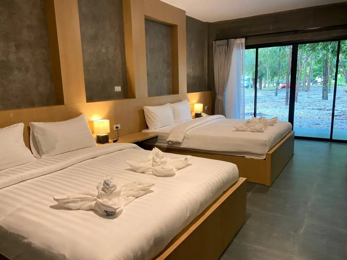 Bed in Blues River Resort Bed in Blues River Resort