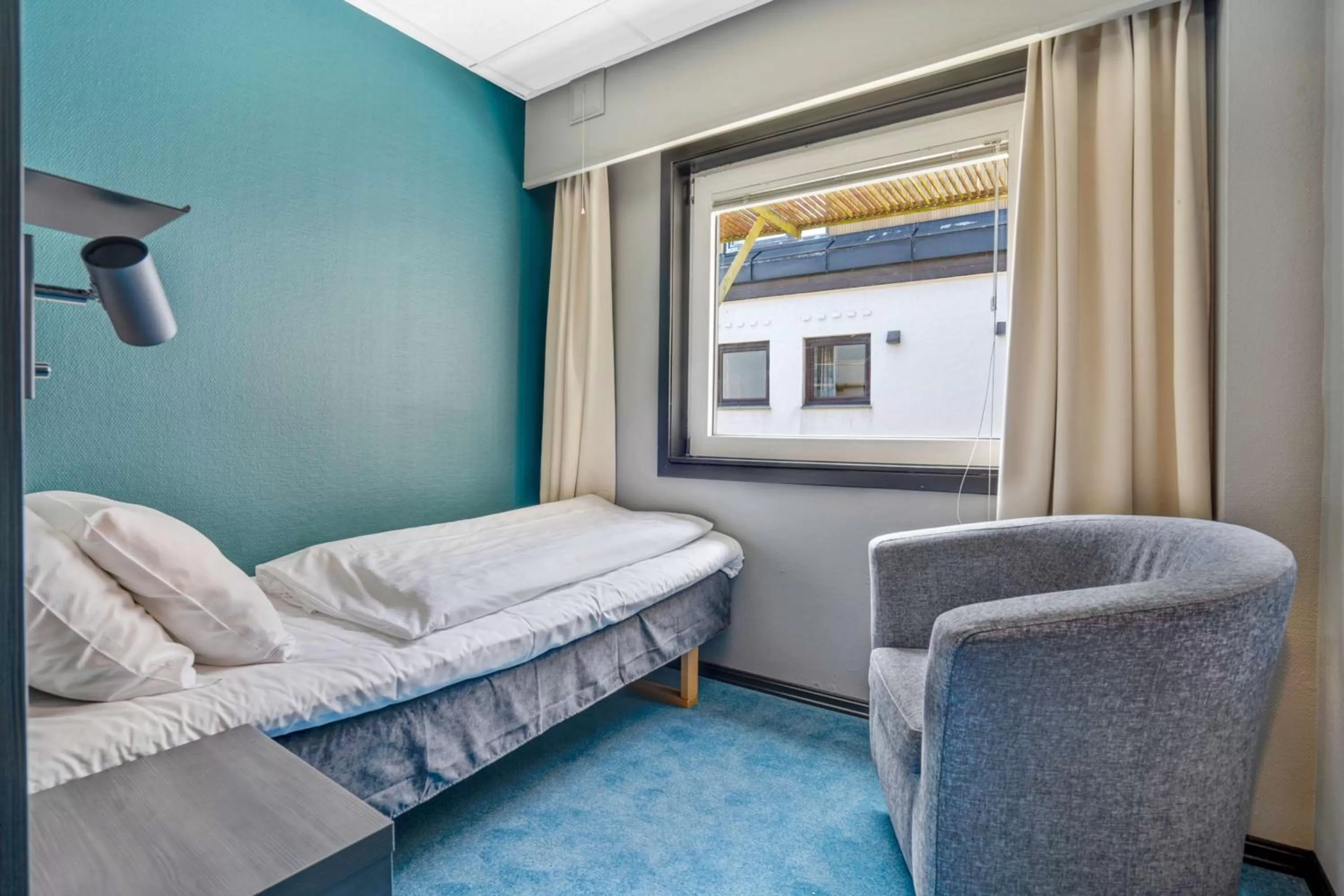 Photo of the whole room, Bed in Hotel Haugesund