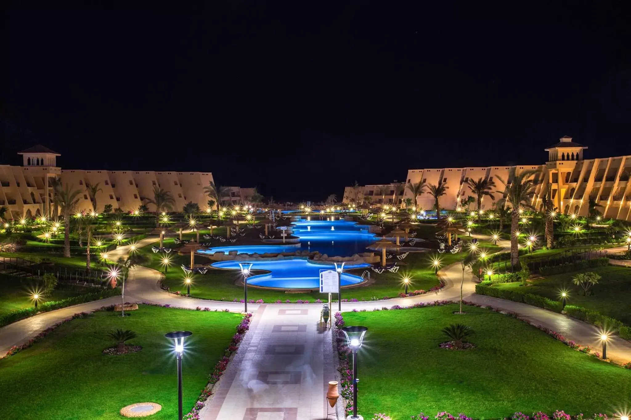 View (from property/room), Pool View in Jasmine Palace Resort