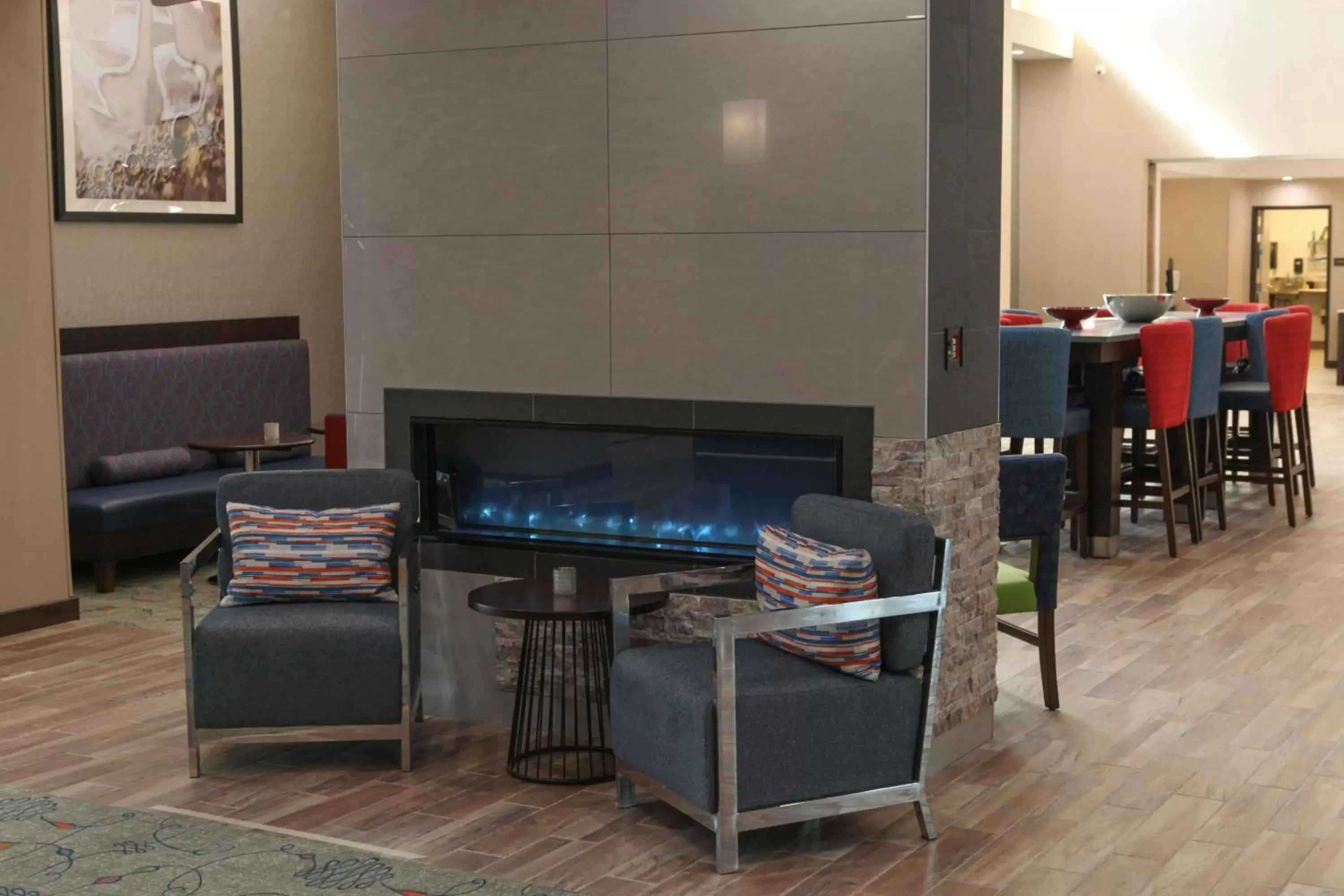 Lobby or reception in Hampton Inn & Suites Lafayette Lobby or reception in Hampton Inn & Suites Lafayette