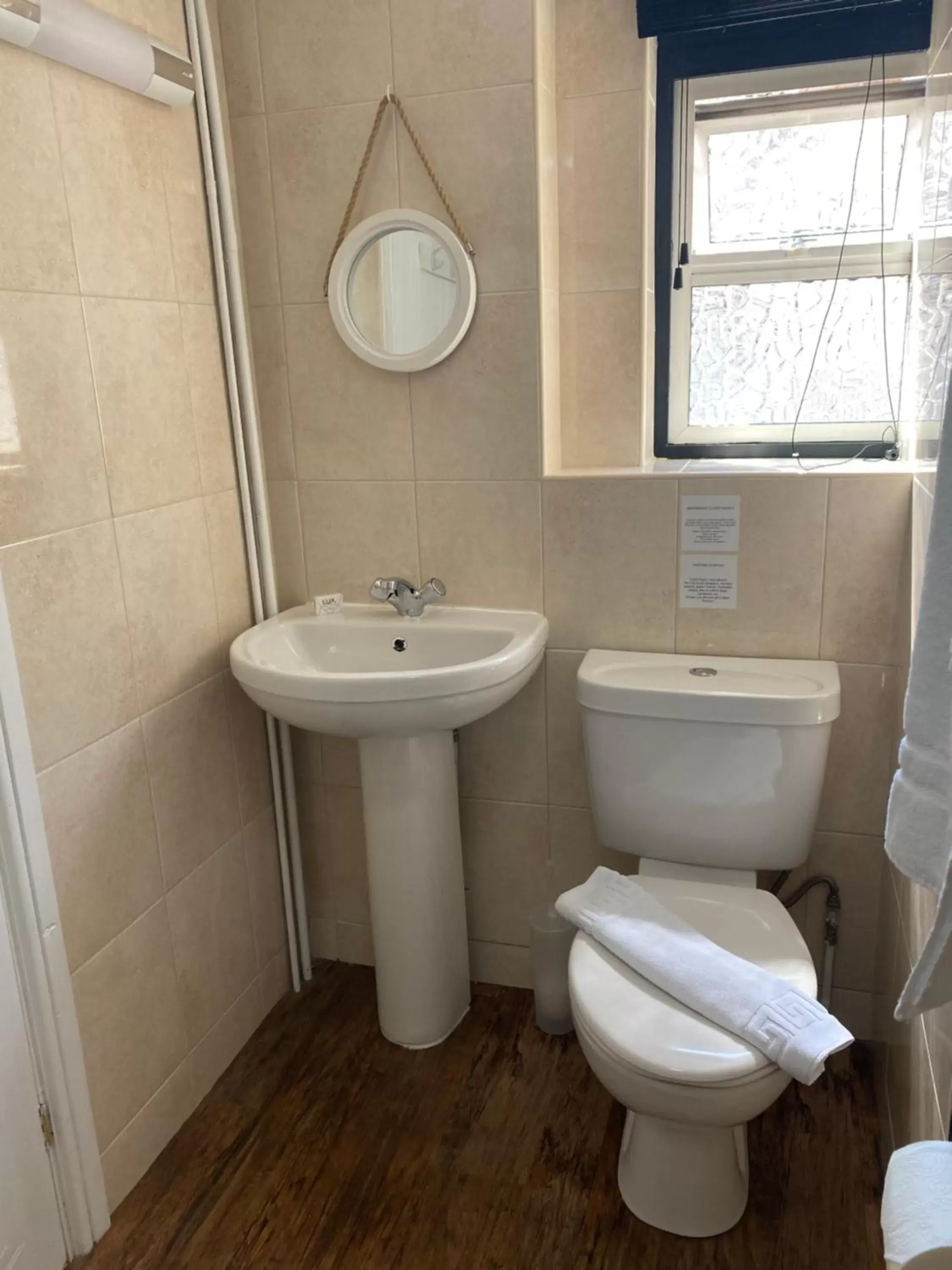 Toilet, Bathroom in The Tudor Hotel