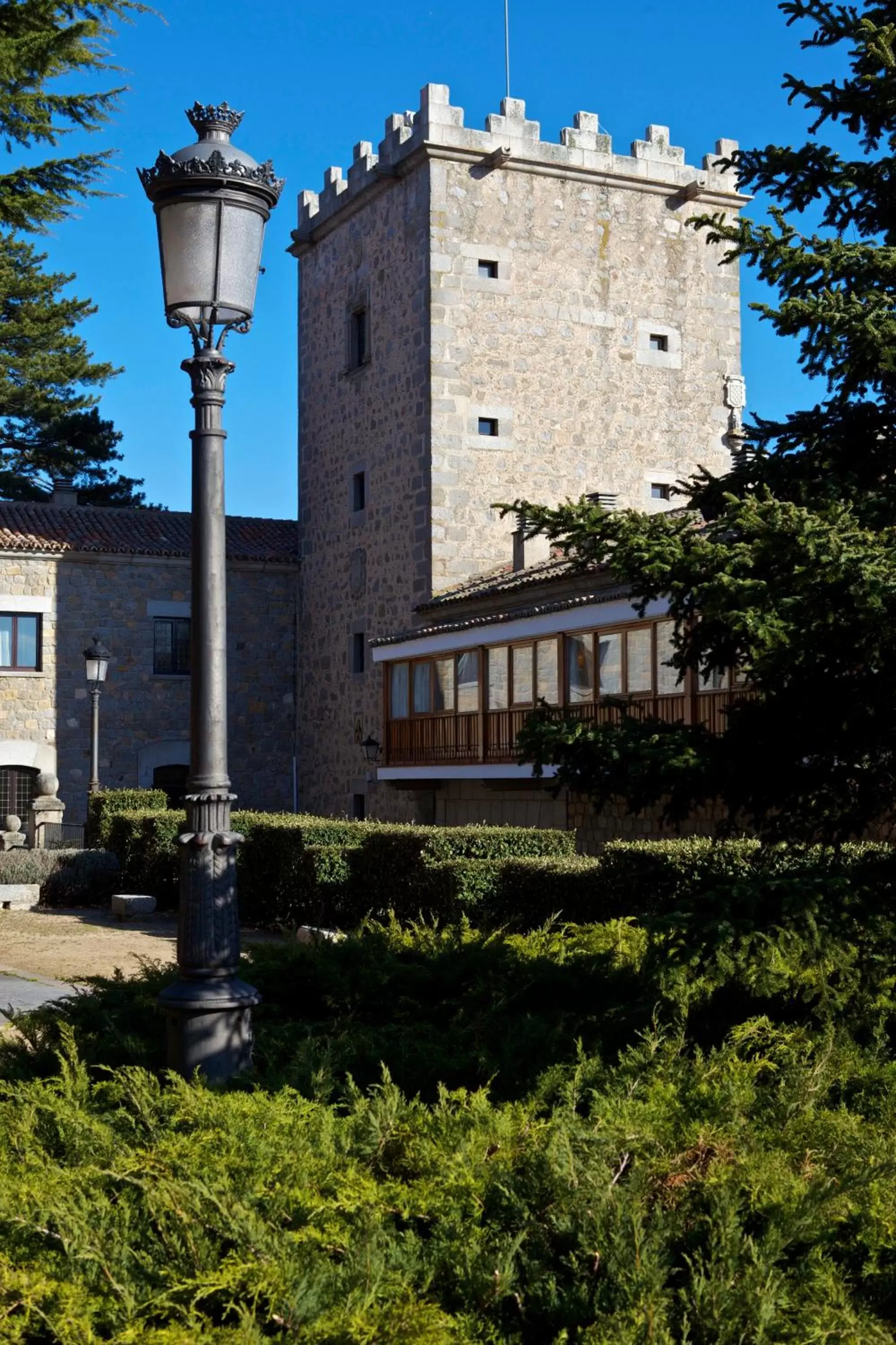 Facade/entrance in Parador de Ávila Facade/entrance in Parador de Ávila