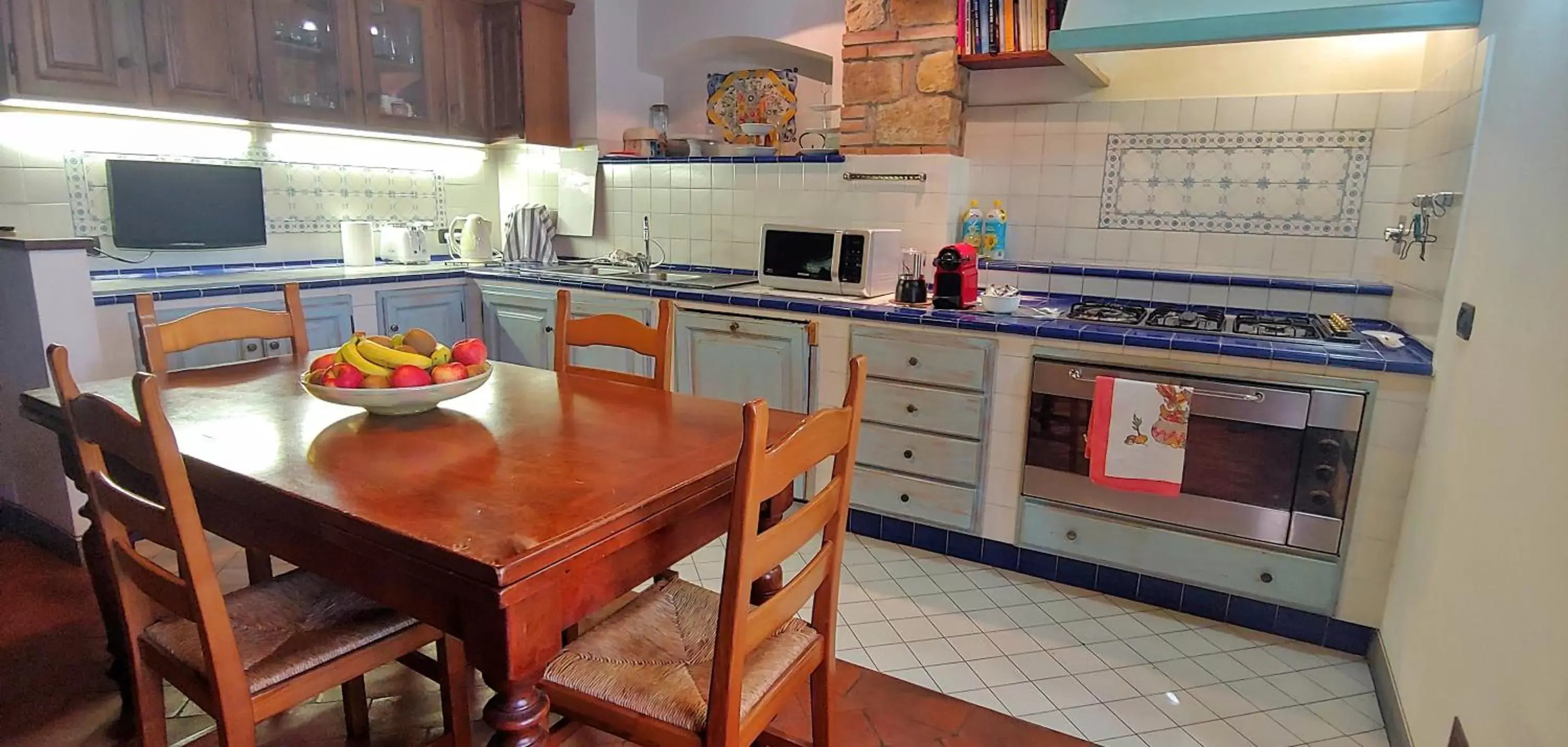 Kitchen or kitchenette in Torrebianca Tuscany