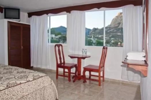 Bed in Hotel Don Porfirio