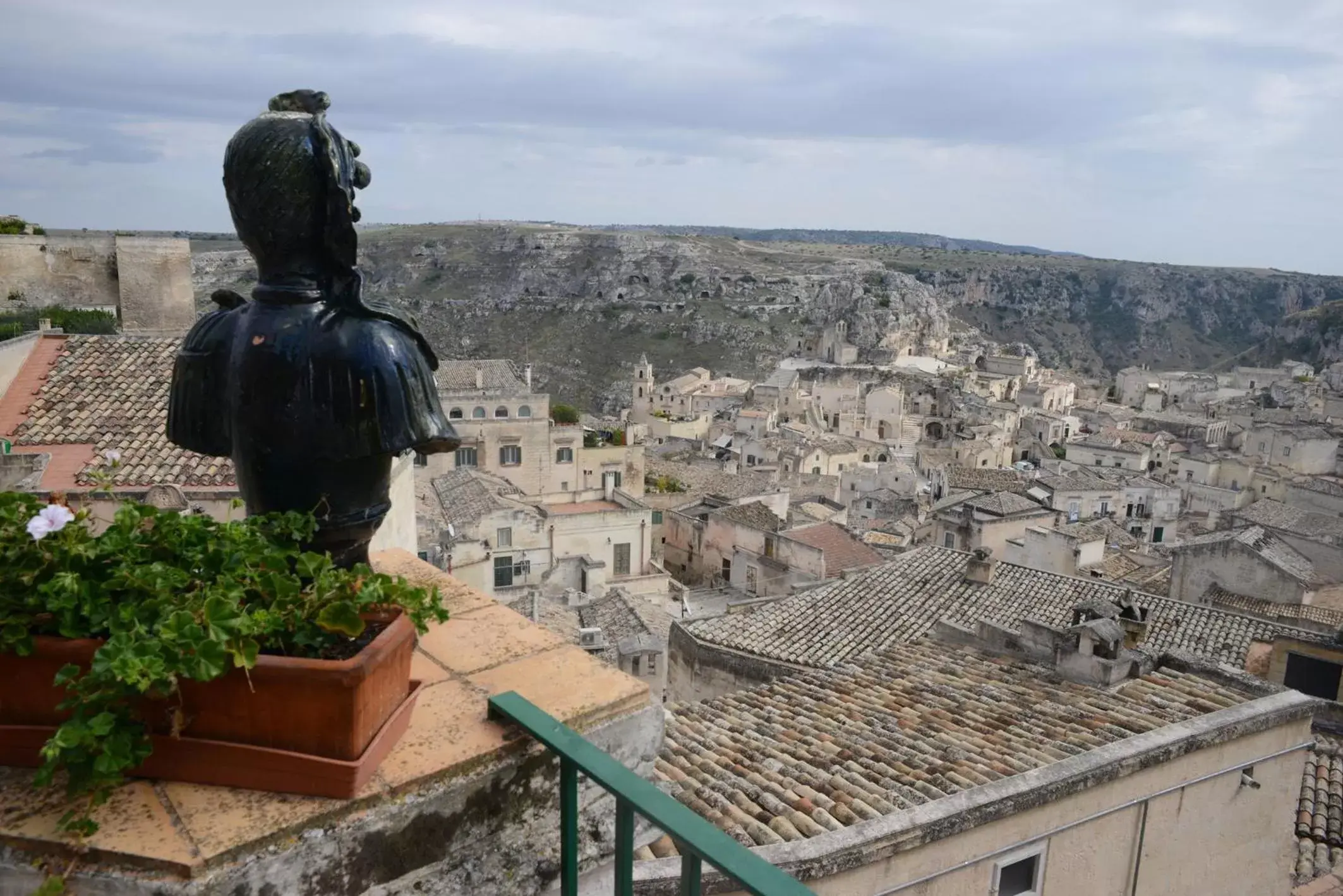 City view in Albergo Italia