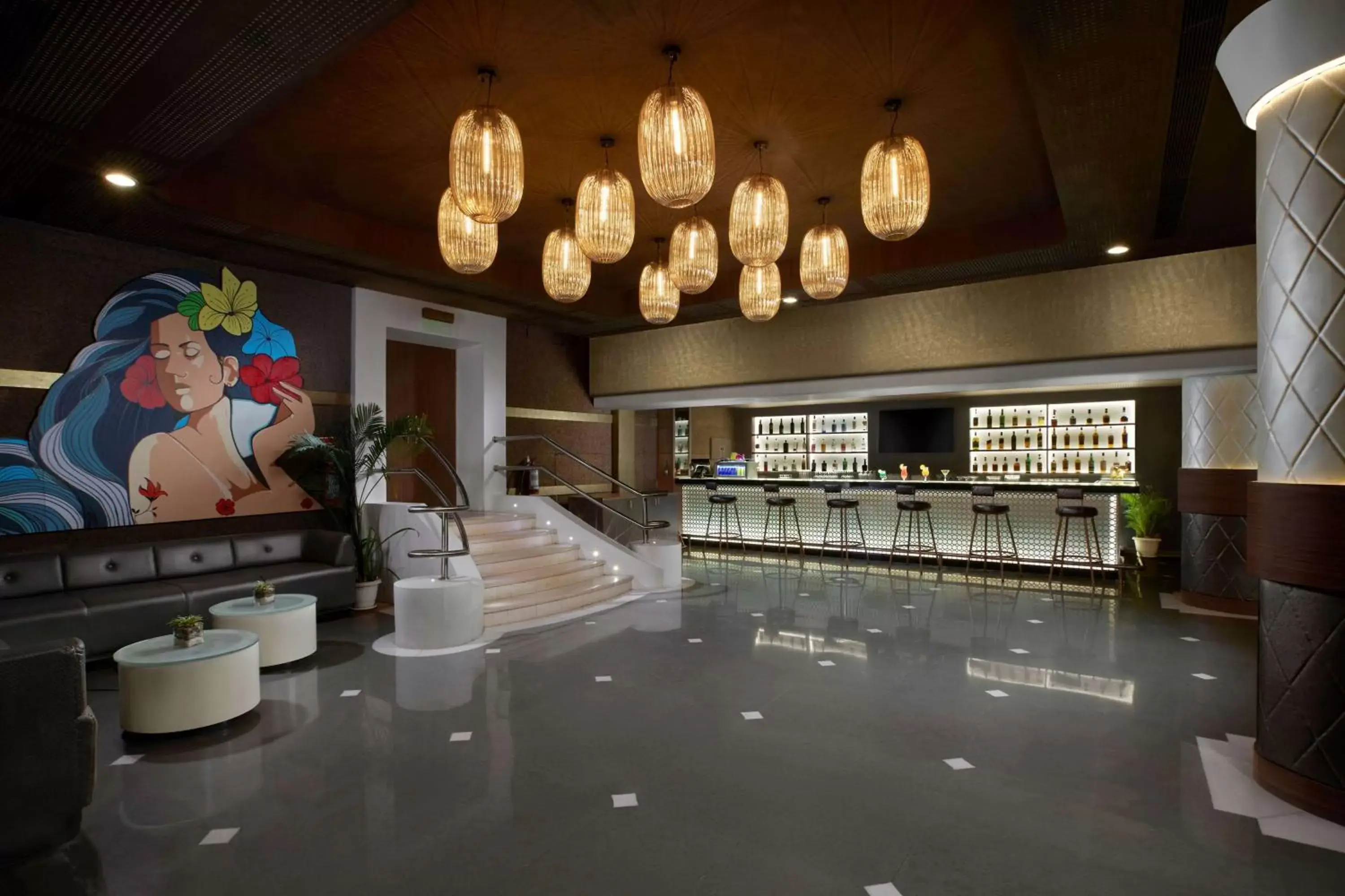 Lounge or bar in Radisson Blu Resort, Goa