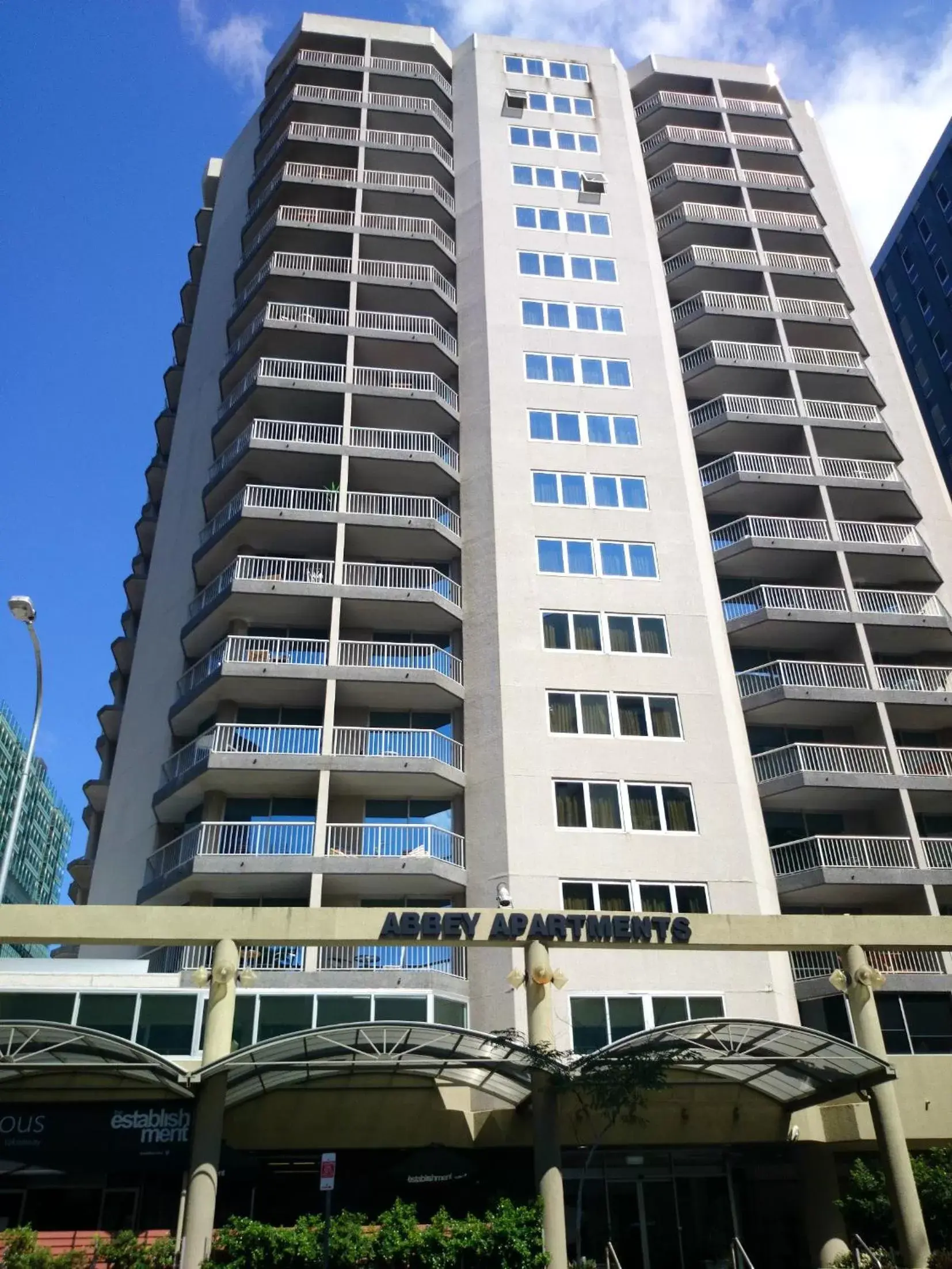 Facade/entrance, Property Building in Abbey On Roma Hotel & Apartments