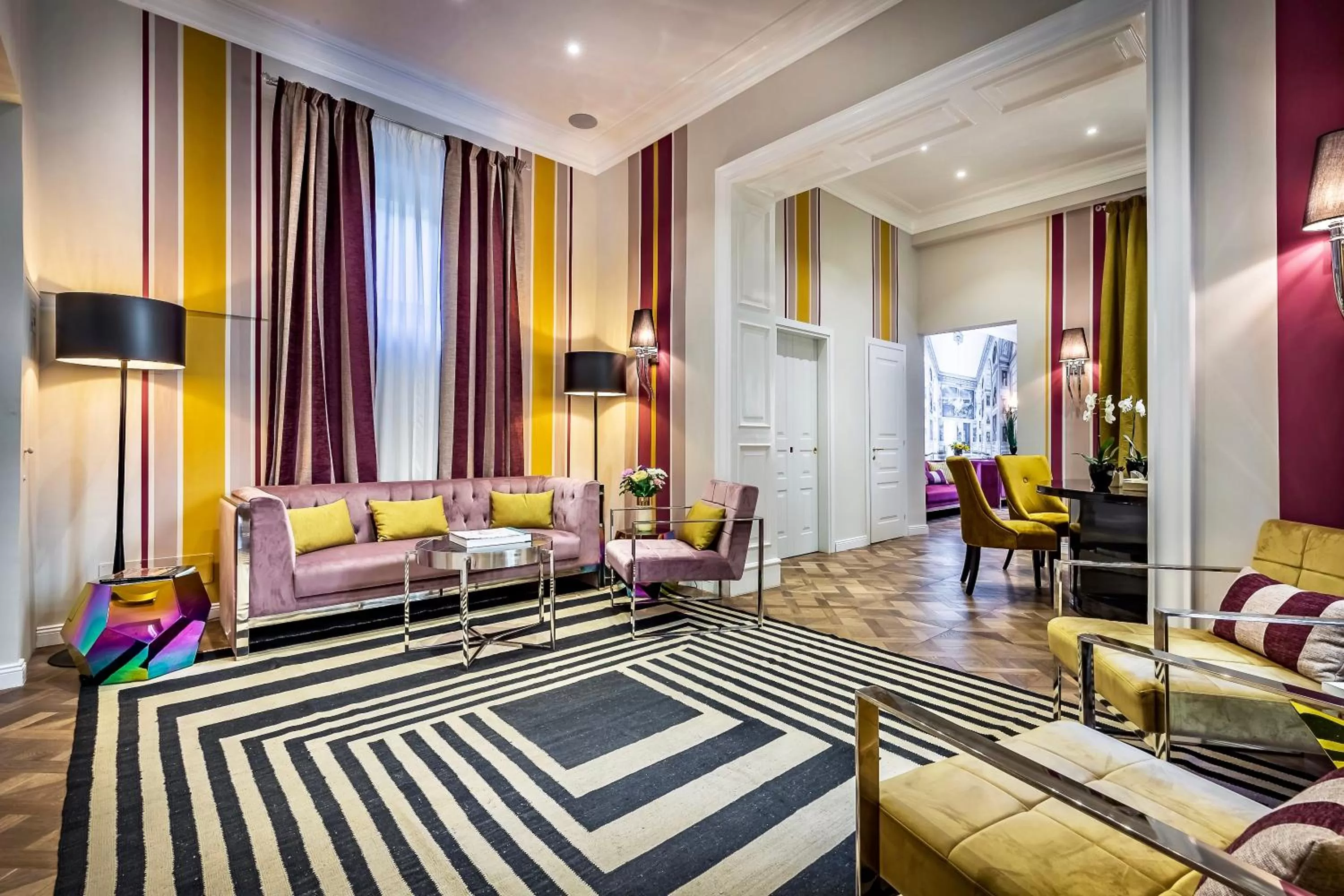 Lobby or reception, Bed in Arte' Boutique Hotel