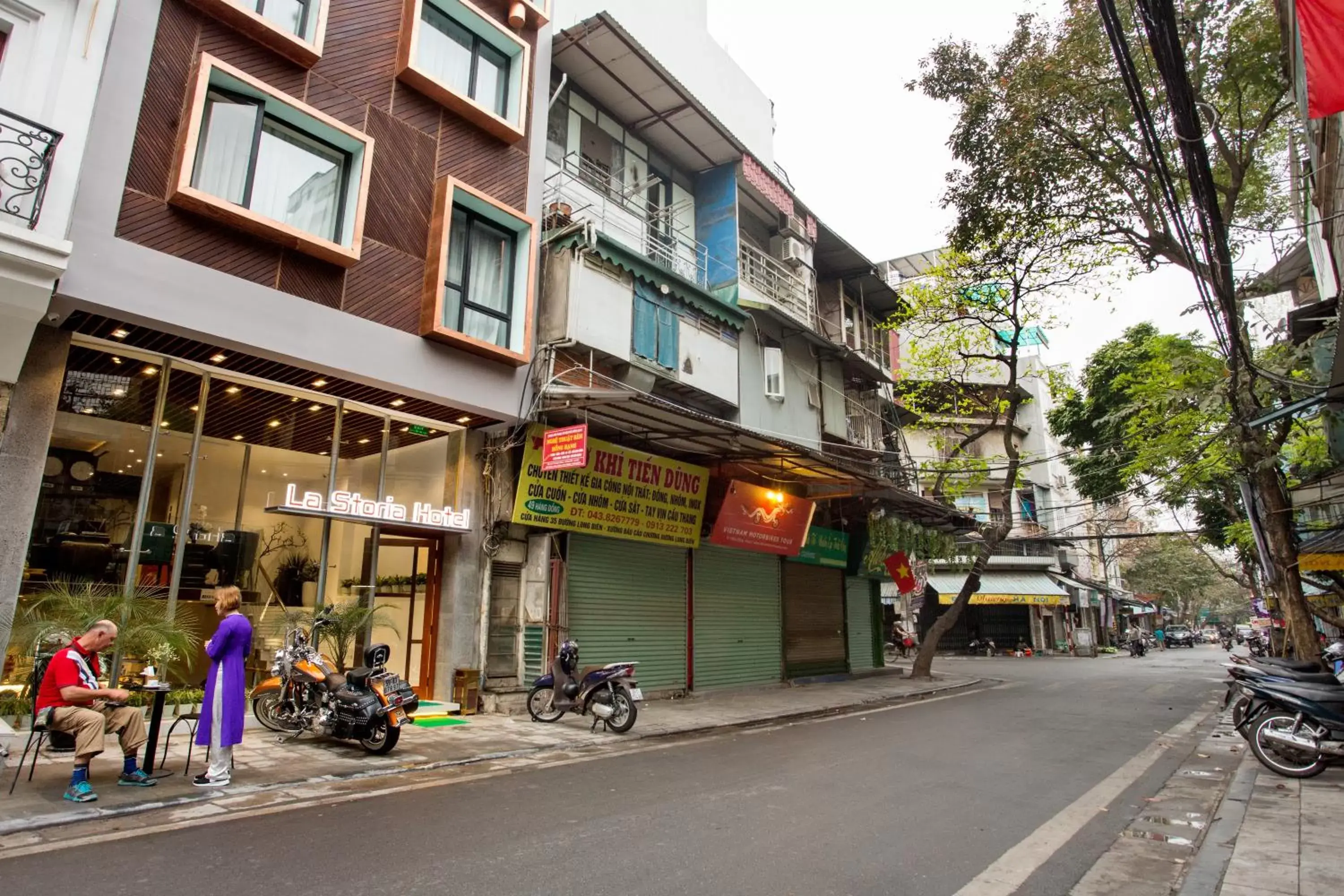 Property building in Hanoi La Storia Hotel