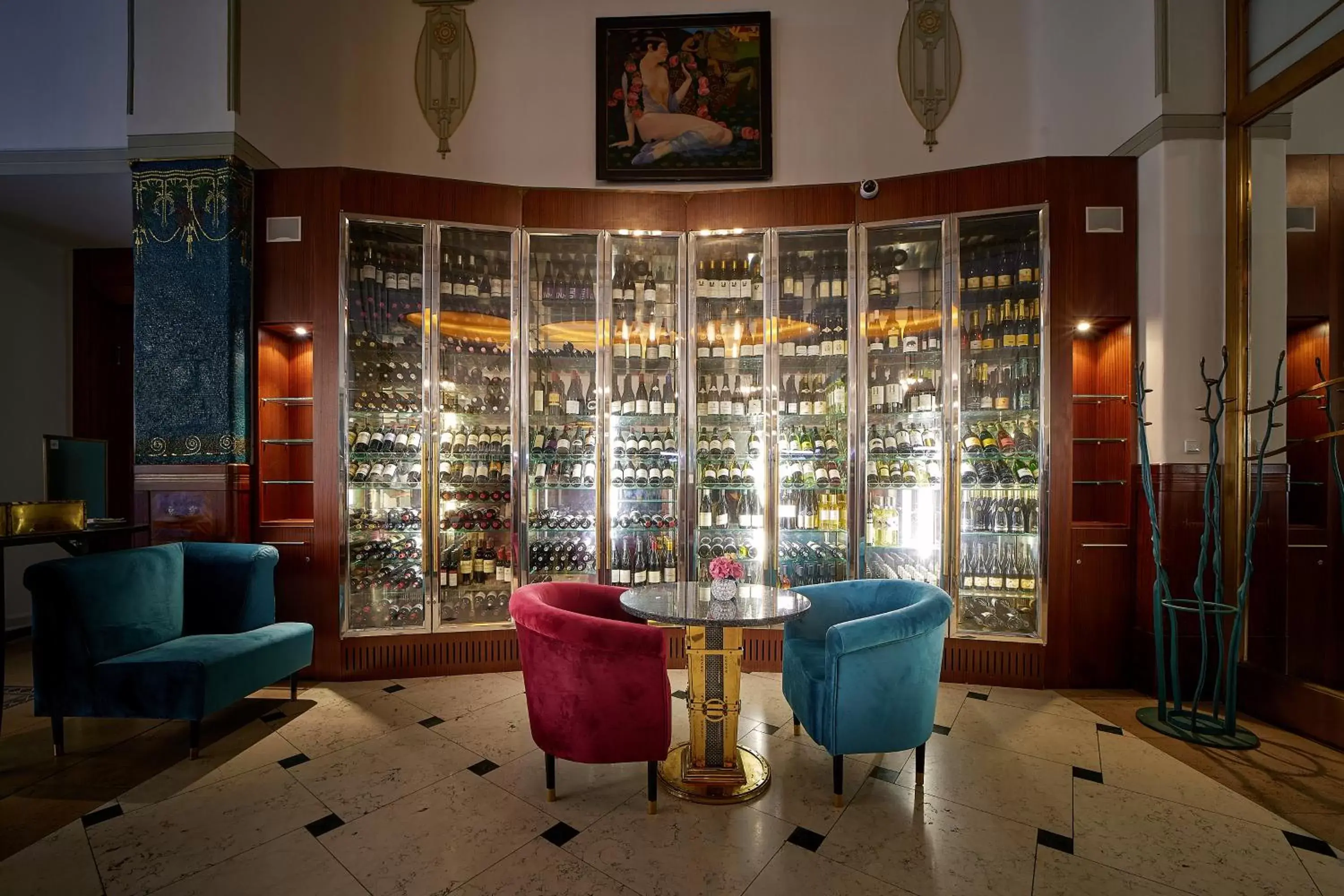 Restaurant/places to eat, Lounge/Bar in Hotel Paris Prague