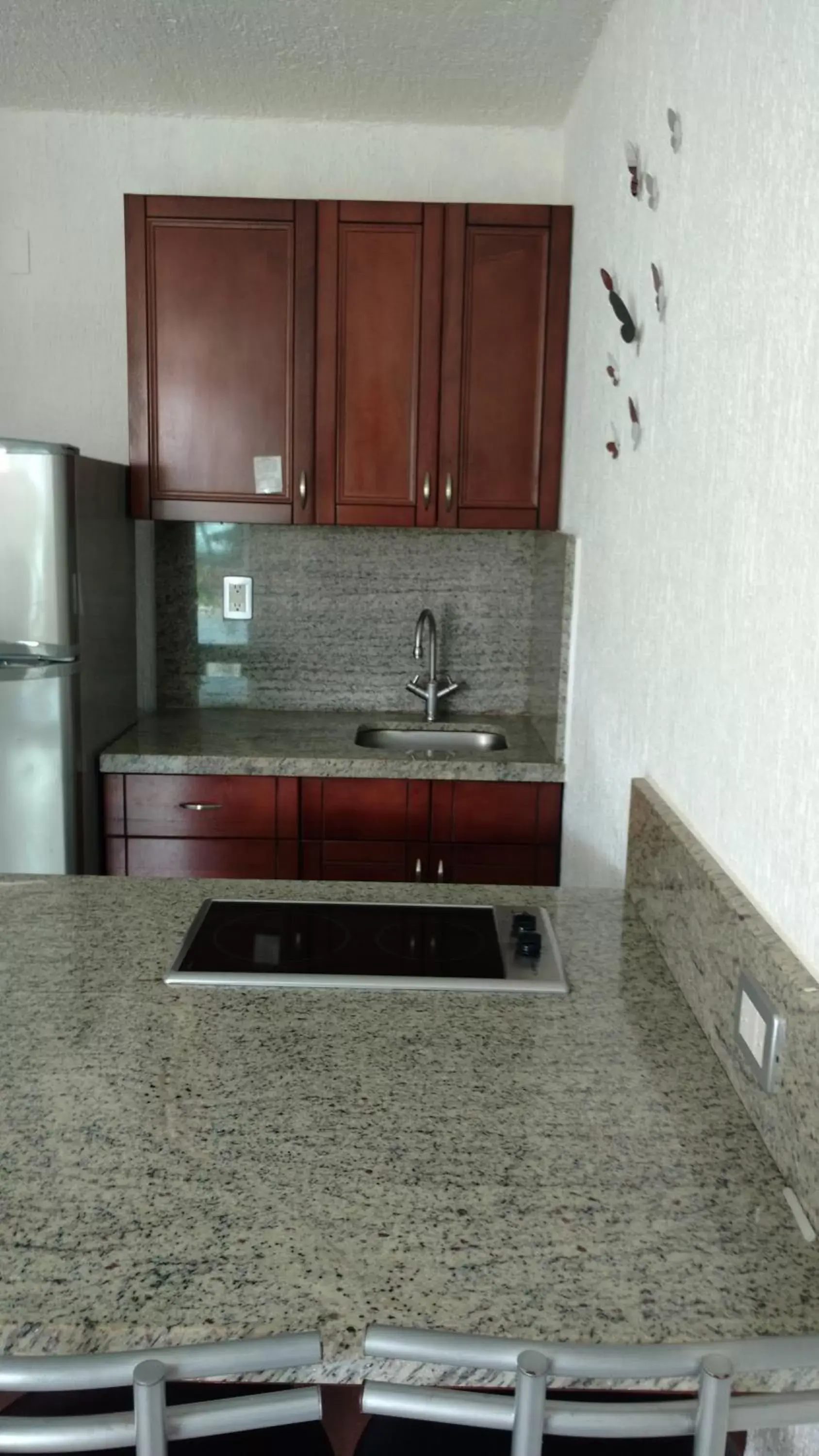 Kitchen or kitchenette, Kitchen/Kitchenette in Apartment Ocean Front Cancun