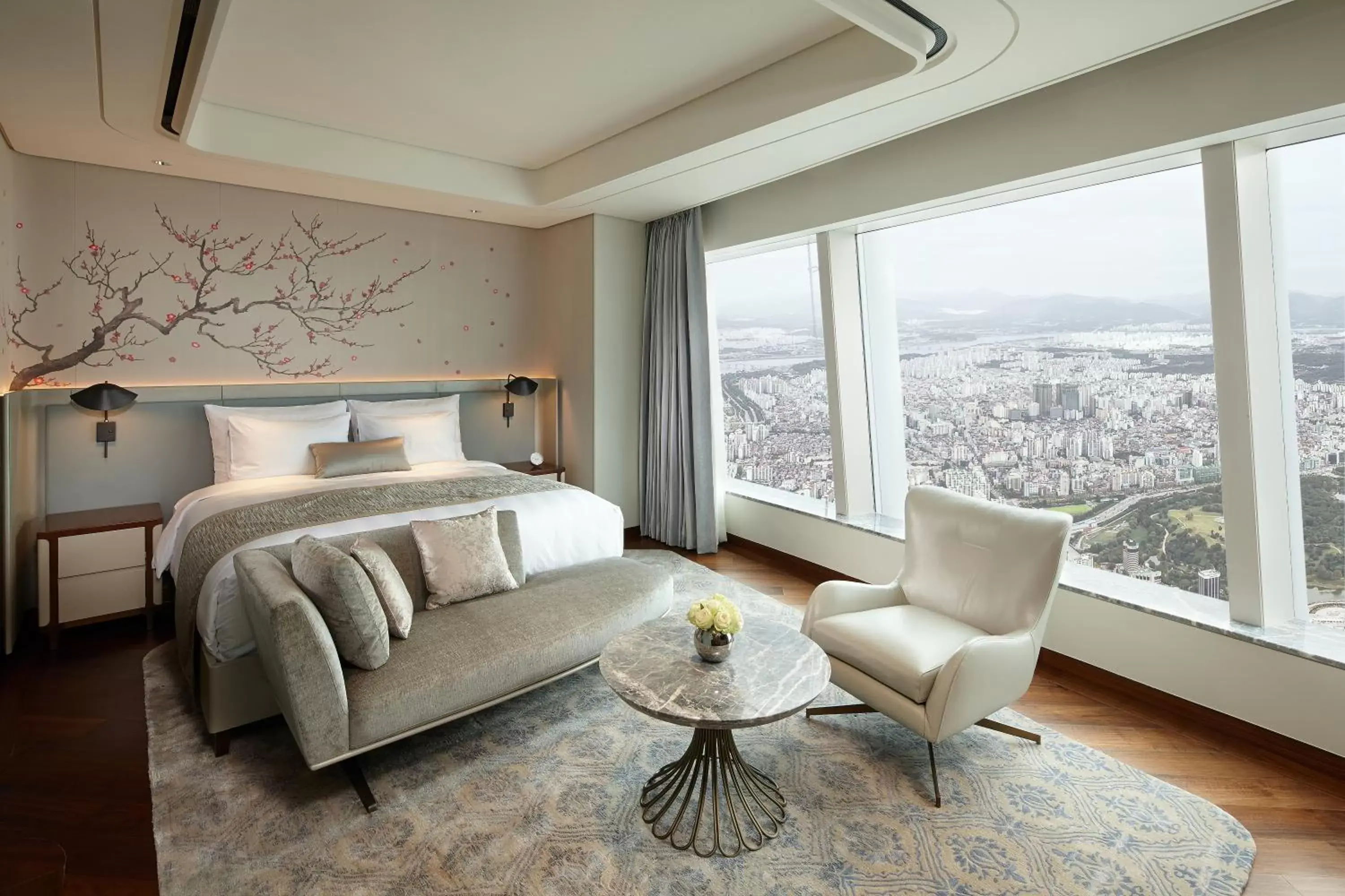 Bedroom in Signiel Seoul