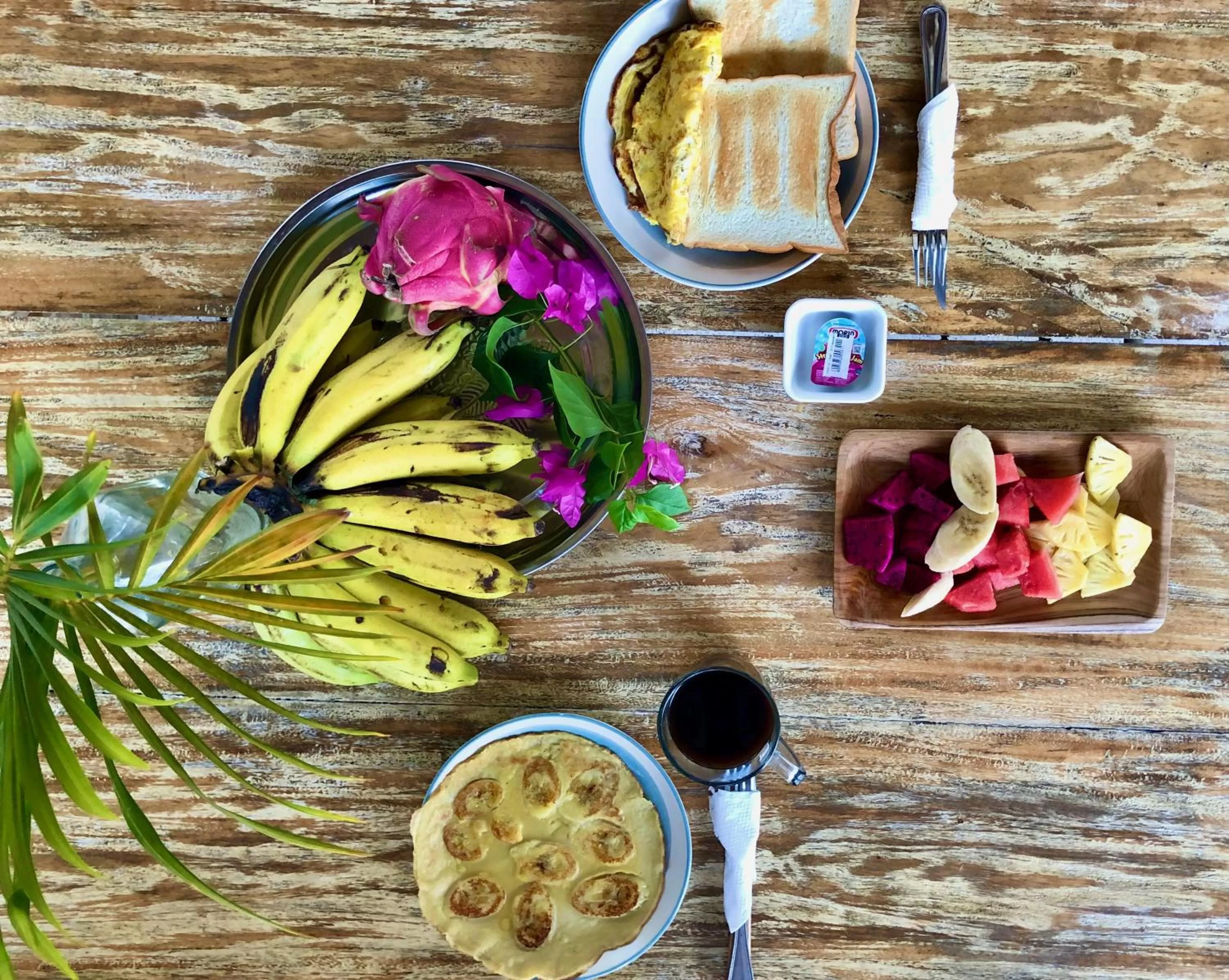 Breakfast in Omala Village Gili Air