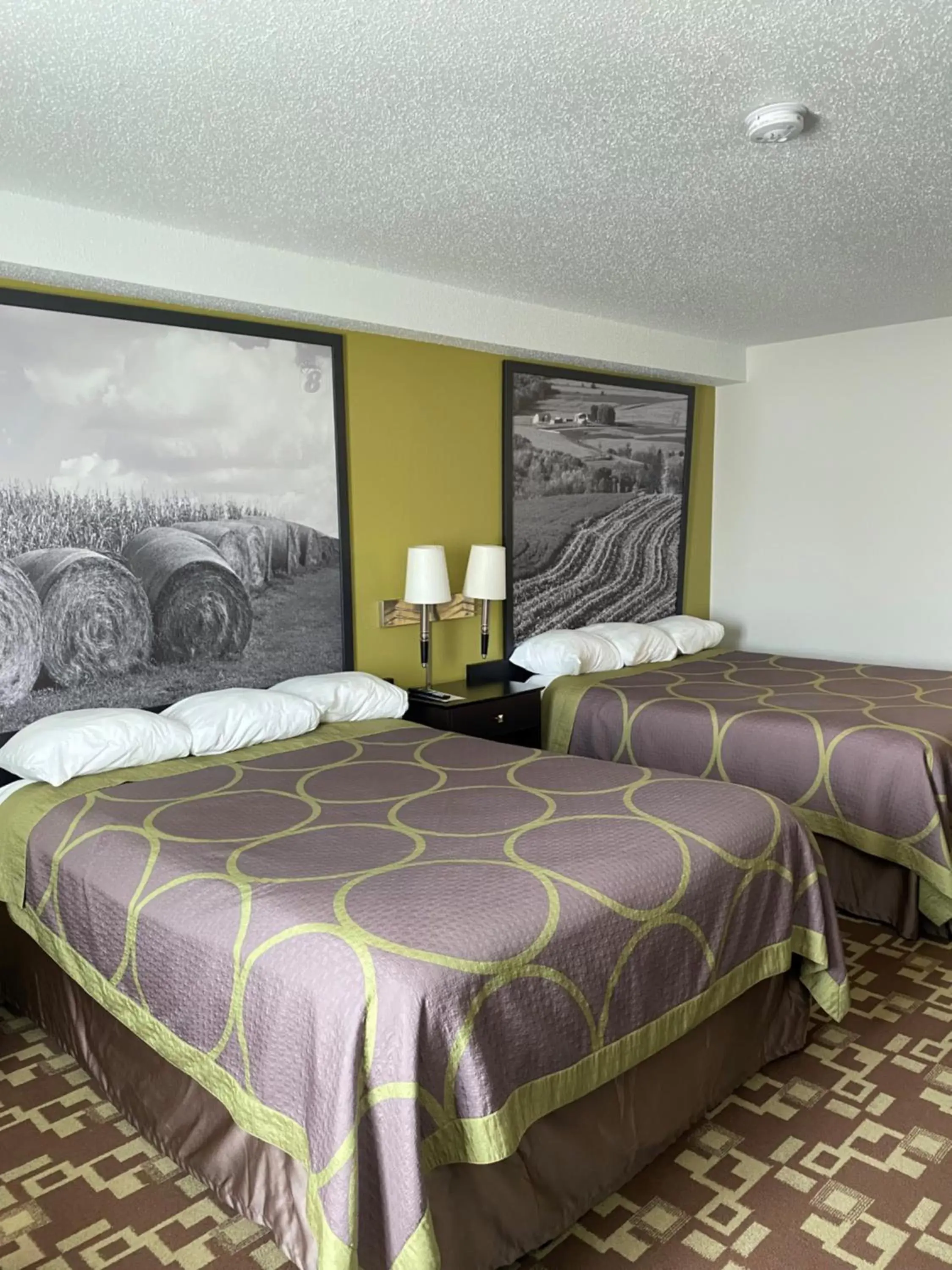 Bed in Super 8 by Wyndham Independence