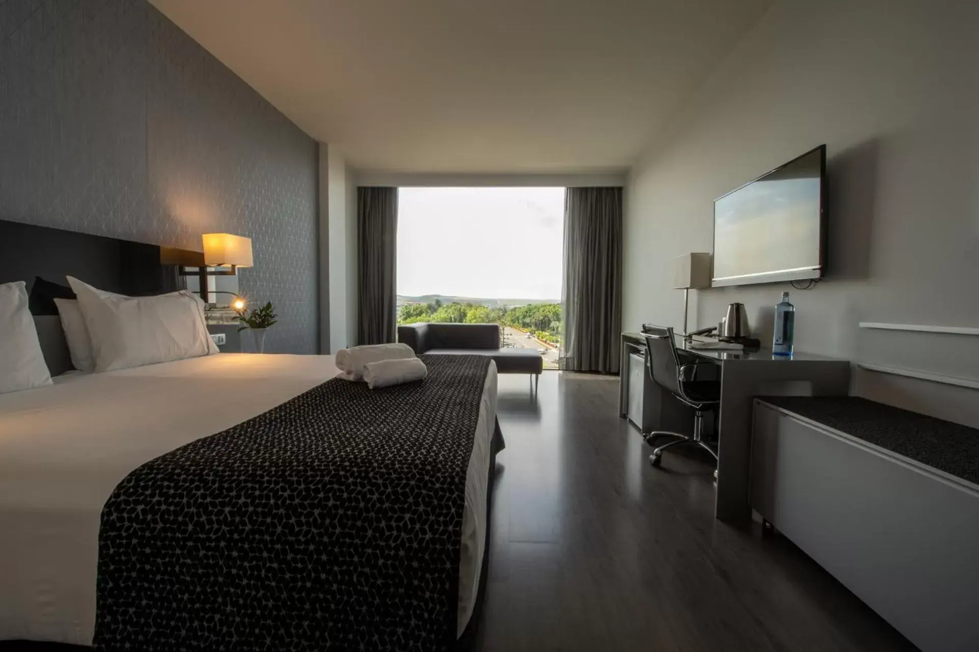 Bed in Eurostars Palace Bed in Eurostars Palace