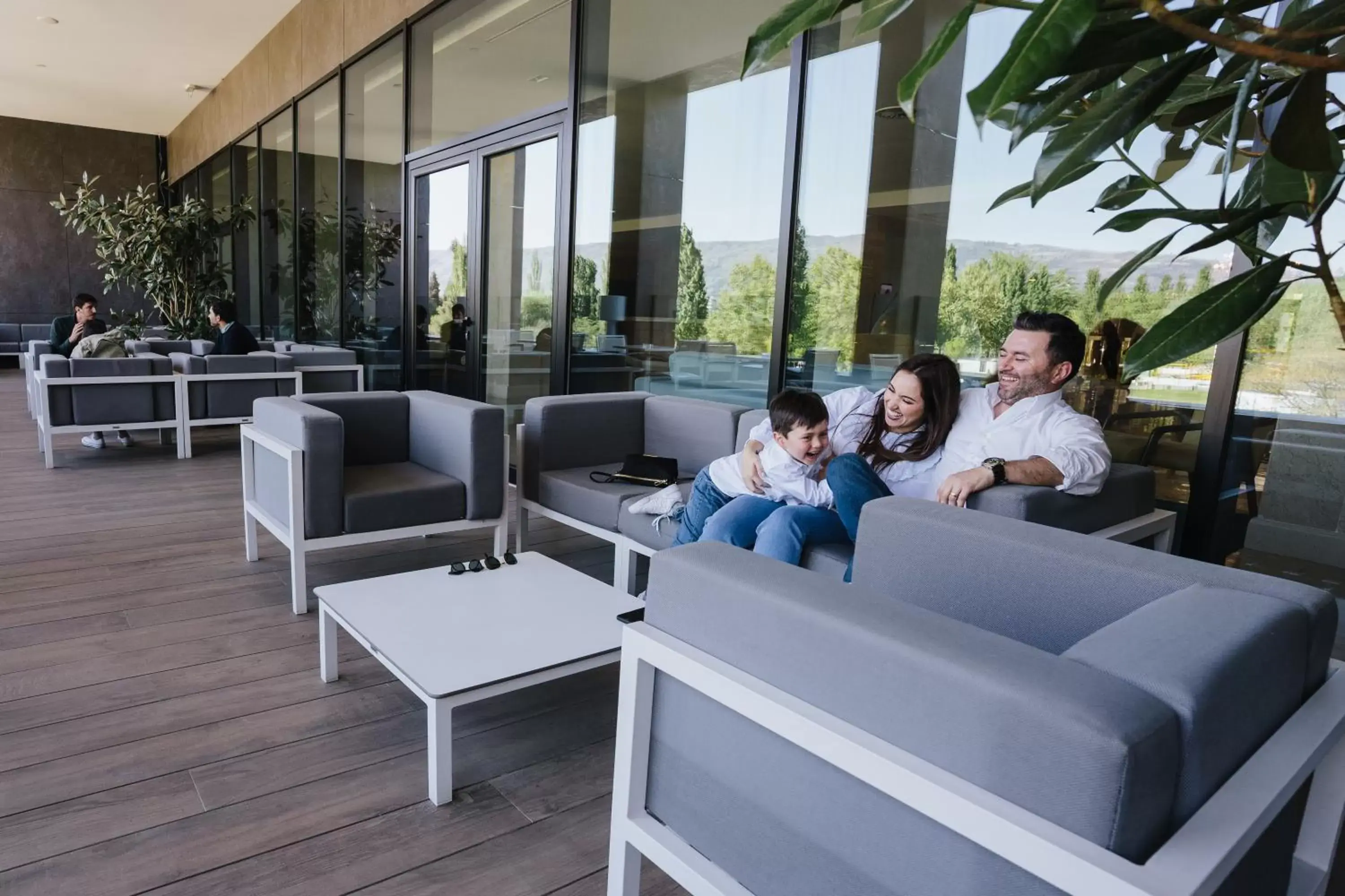 Balcony/Terrace in Hotel Premium Chaves - Aquae Flaviae